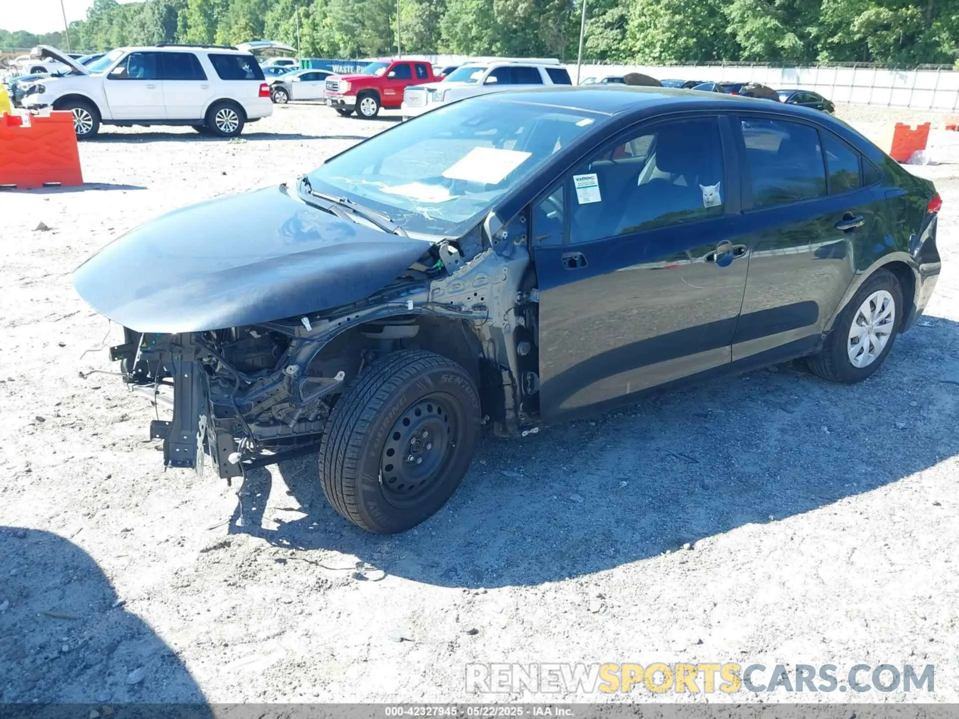2 Photograph of a damaged car JTDDPRAE0LJ038161 TOYOTA COROLLA 2020