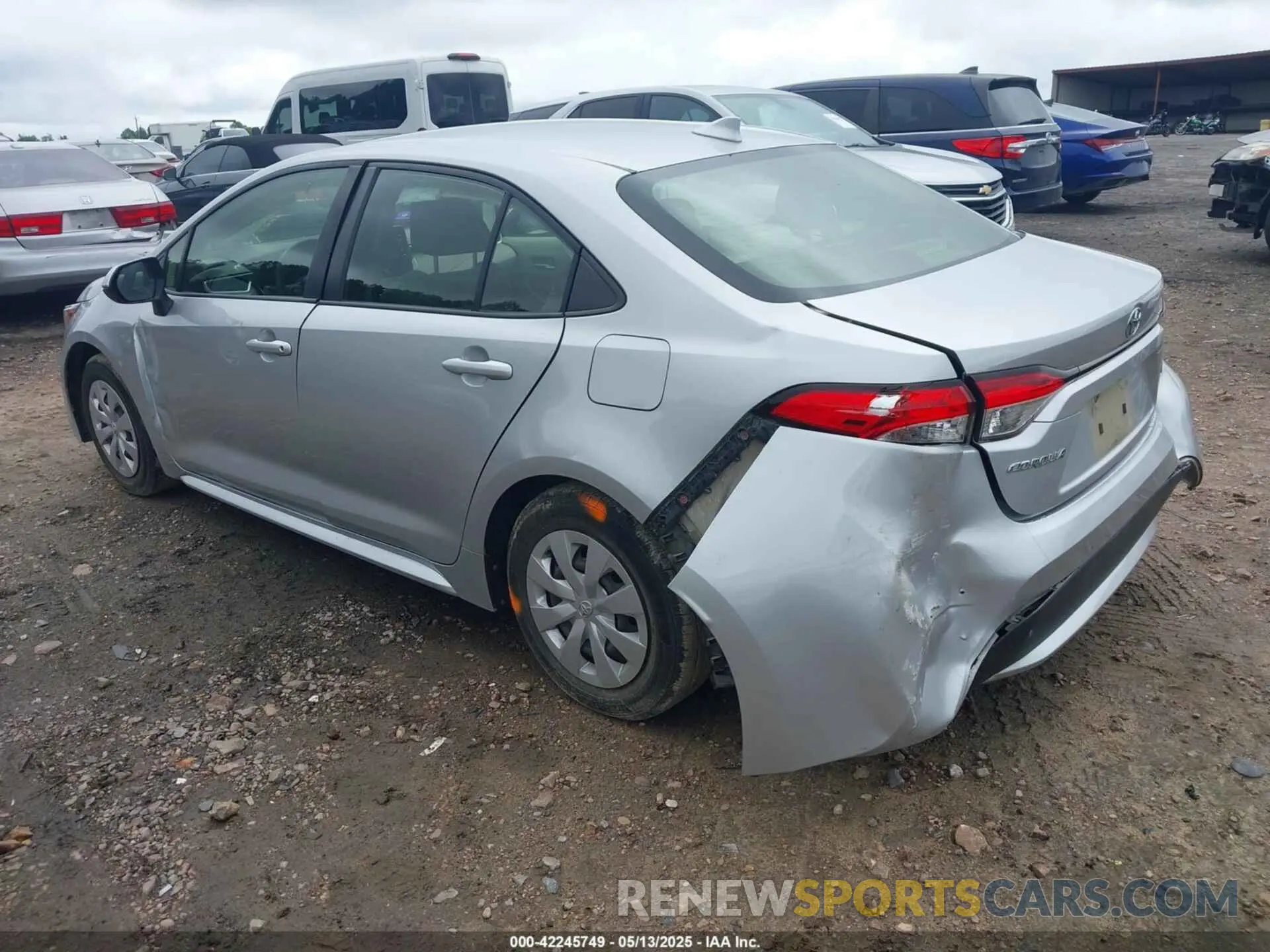 3 Фотография поврежденного автомобиля JTDDPRAE0LJ064260 TOYOTA COROLLA 2020
