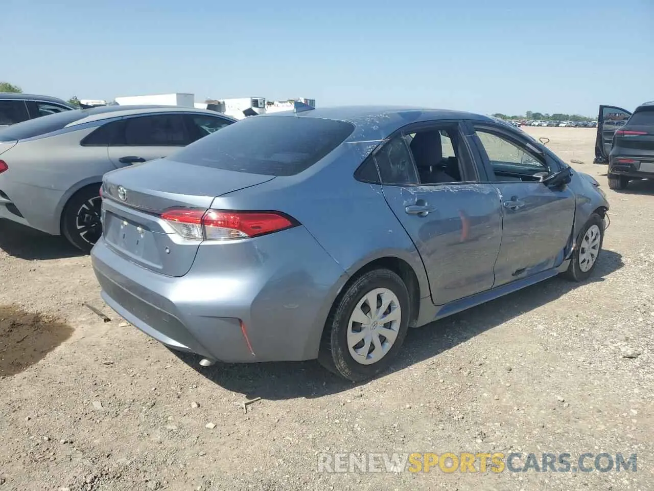 3 Фотография поврежденного автомобиля JTDDPRAE0LJ076800 TOYOTA COROLLA 2020