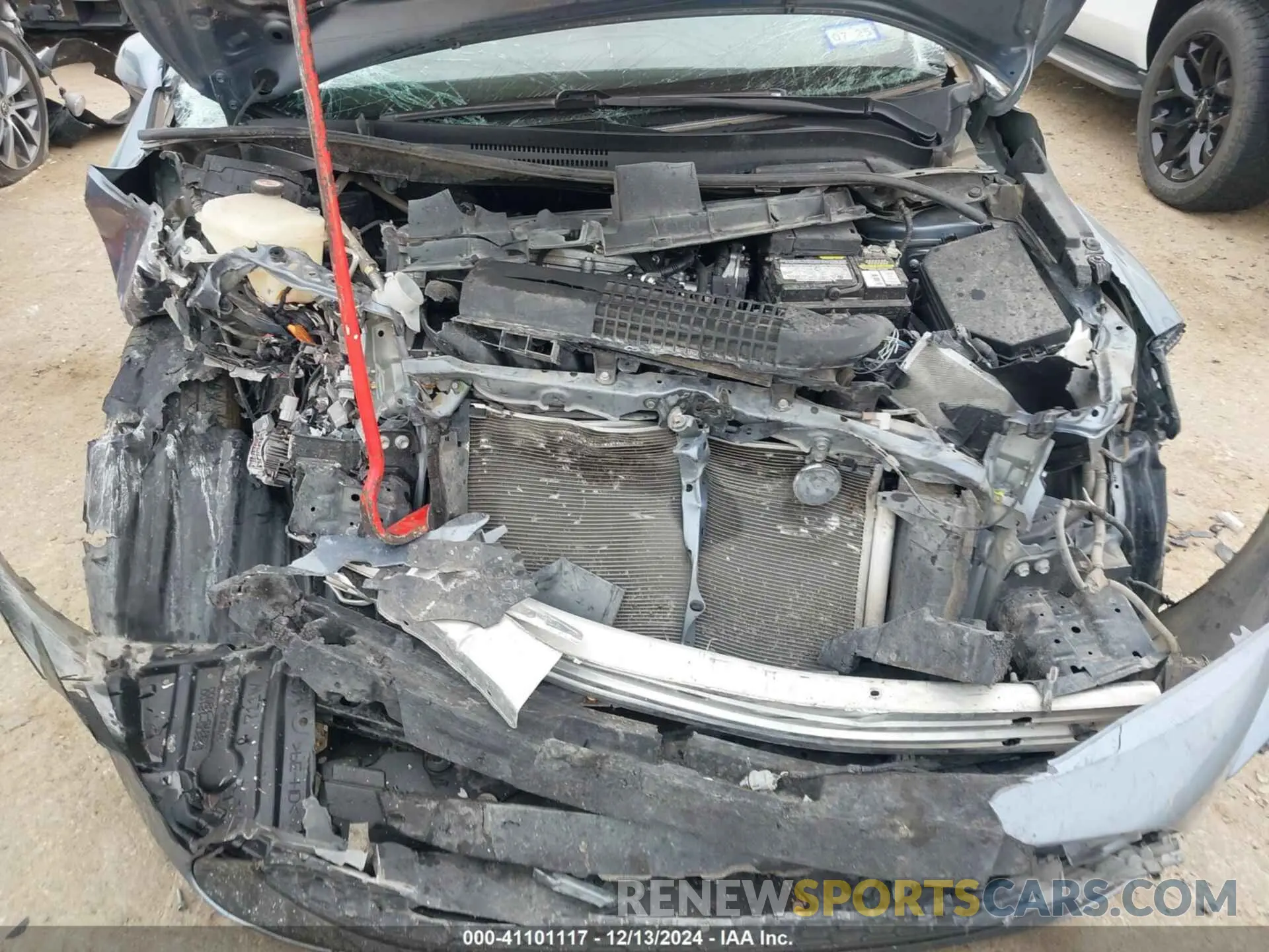 10 Фотография поврежденного автомобиля JTDDPRAE2LJ098720 TOYOTA COROLLA 2020