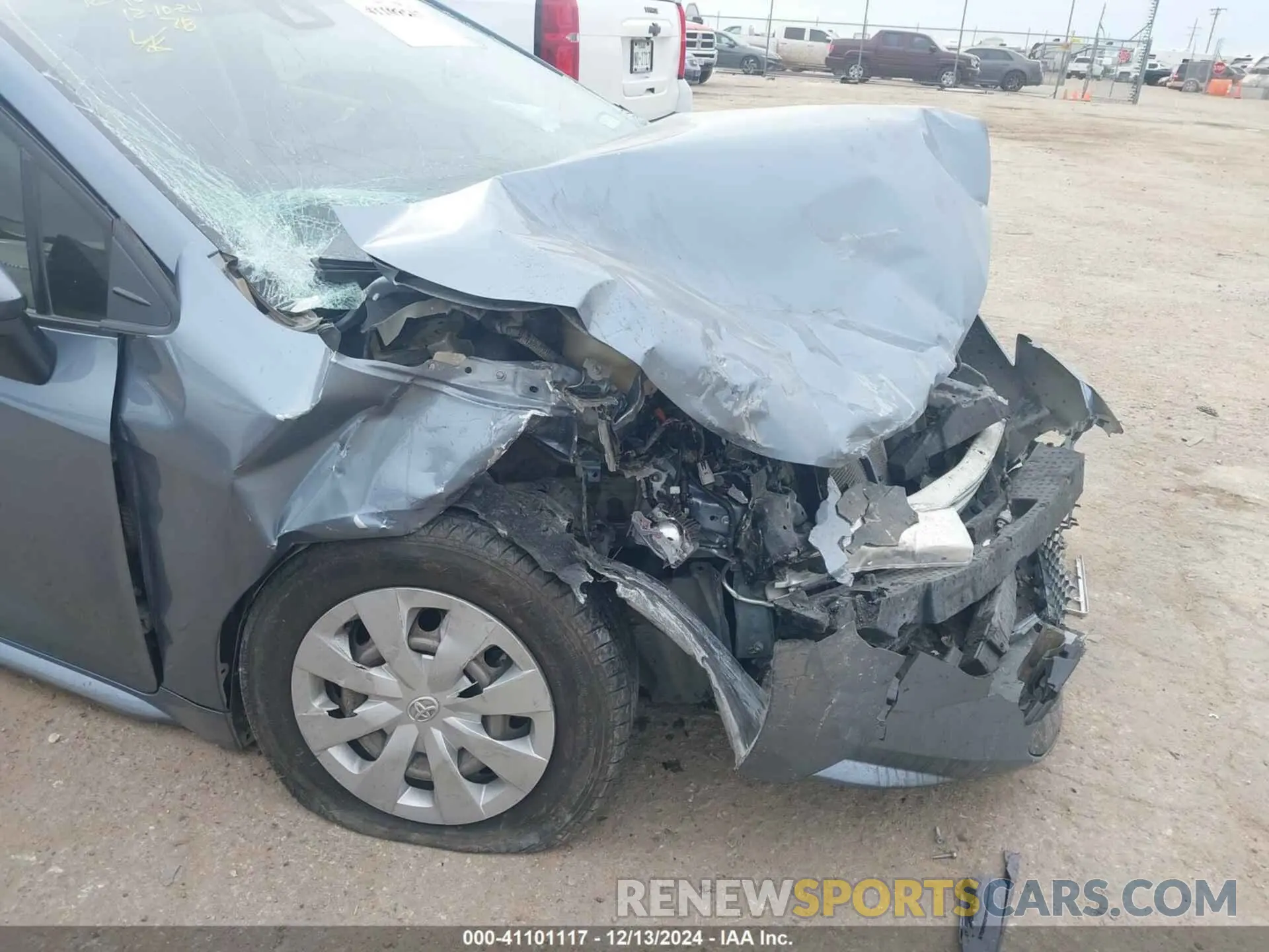 6 Фотография поврежденного автомобиля JTDDPRAE2LJ098720 TOYOTA COROLLA 2020