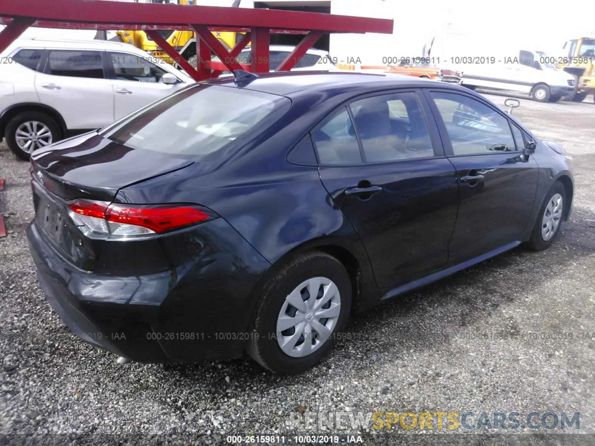 4 Photograph of a damaged car JTDDPRAE4LJ009858 TOYOTA COROLLA 2020