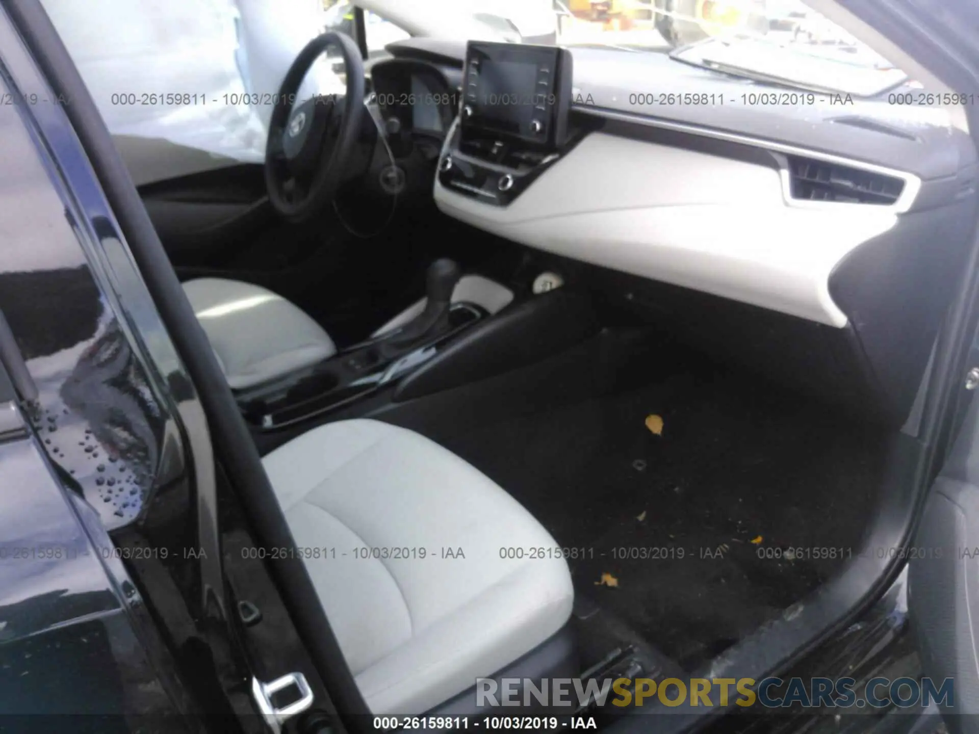 5 Photograph of a damaged car JTDDPRAE4LJ009858 TOYOTA COROLLA 2020