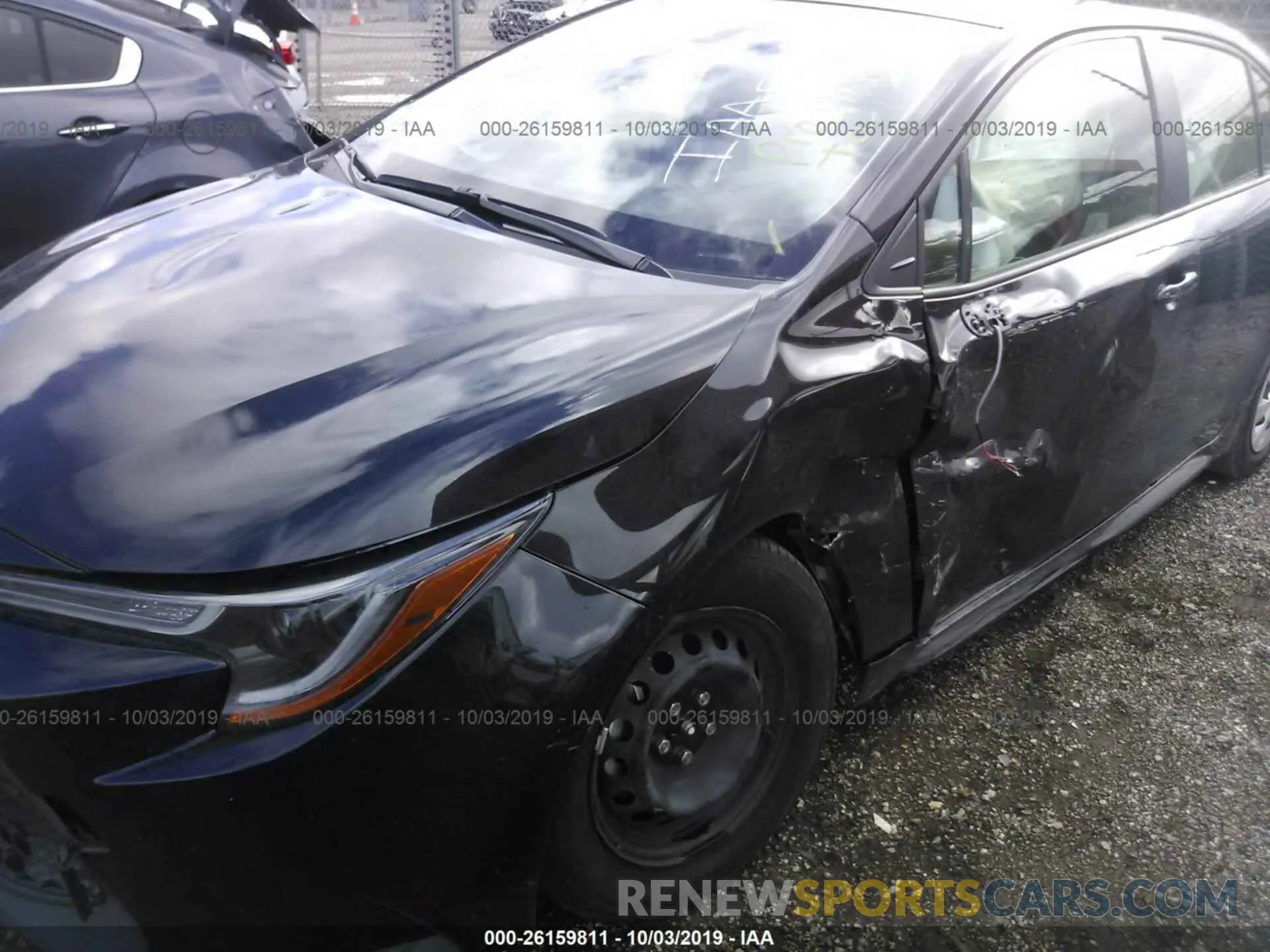 6 Photograph of a damaged car JTDDPRAE4LJ009858 TOYOTA COROLLA 2020