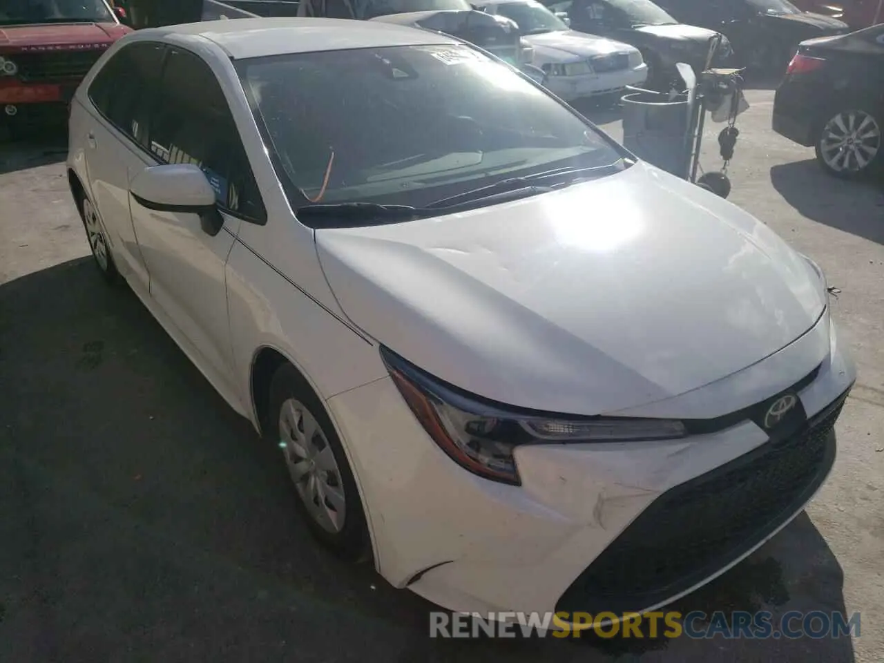 1 Photograph of a damaged car JTDDPRAE5LJ008945 TOYOTA COROLLA 2020