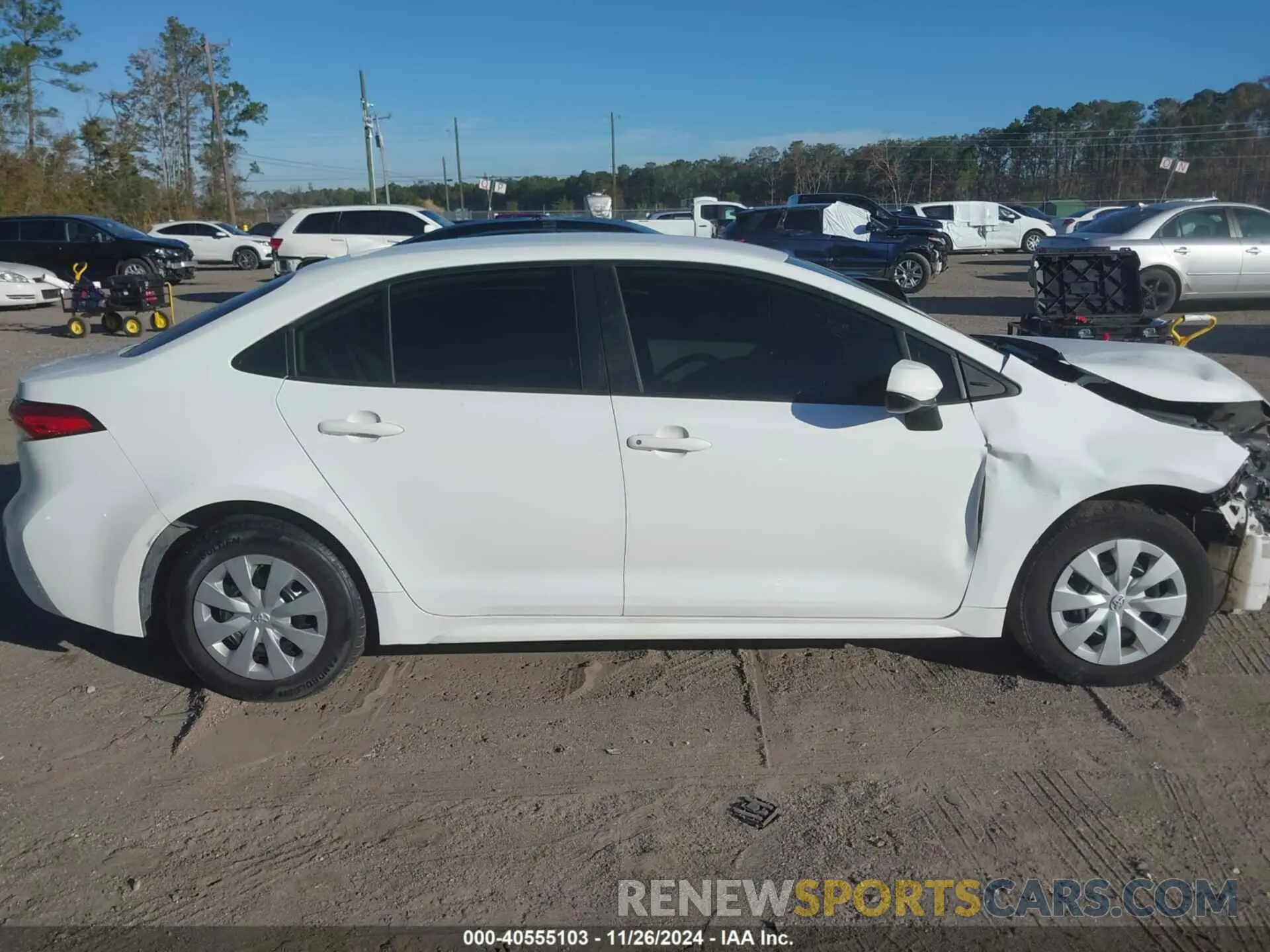 13 Photograph of a damaged car JTDDPRAE5LJ080938 TOYOTA COROLLA 2020