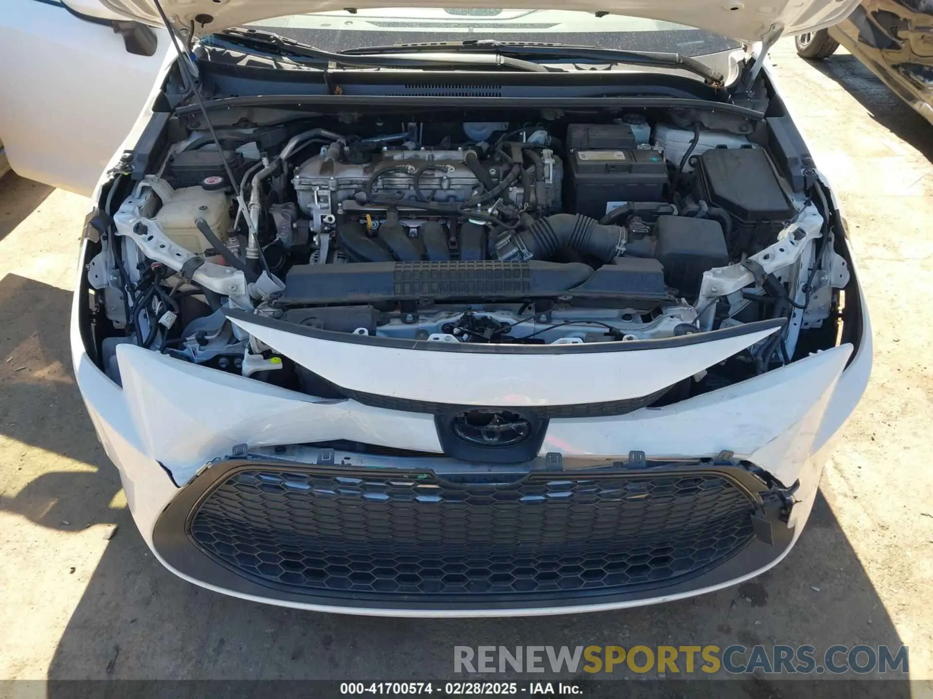 10 Фотография поврежденного автомобиля JTDDPRAE6LJ082763 TOYOTA COROLLA 2020