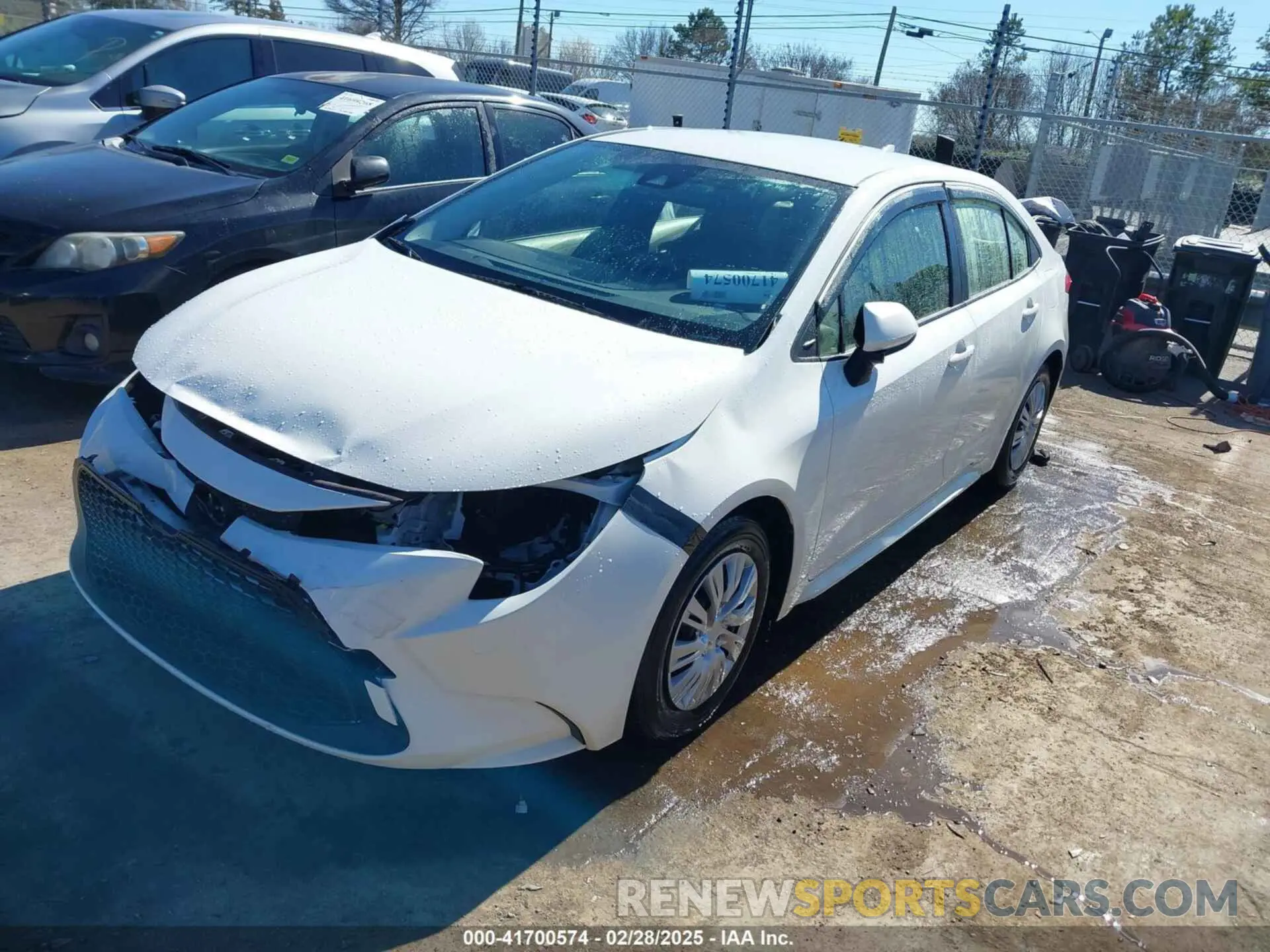 2 Фотография поврежденного автомобиля JTDDPRAE6LJ082763 TOYOTA COROLLA 2020