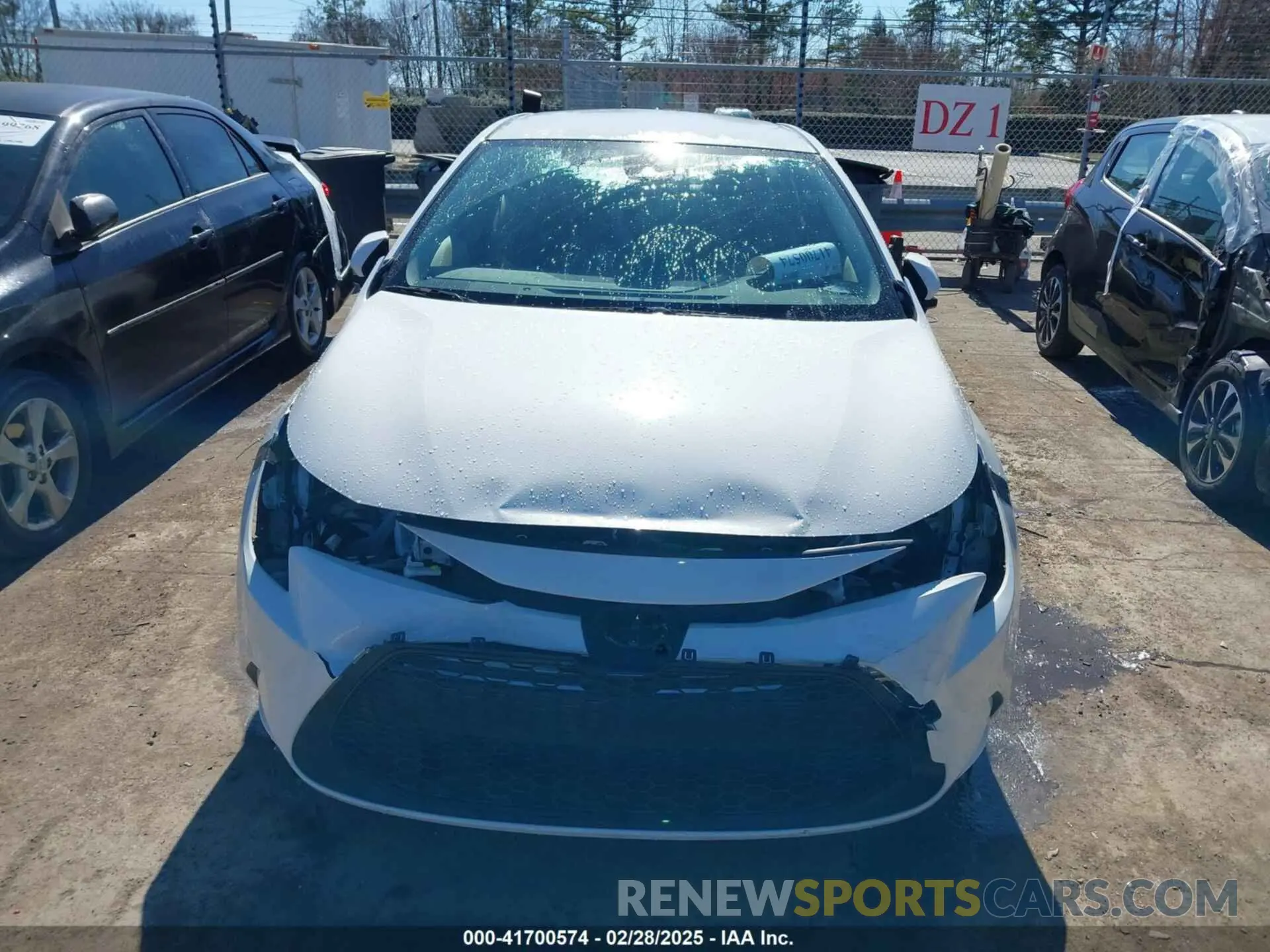 6 Фотография поврежденного автомобиля JTDDPRAE6LJ082763 TOYOTA COROLLA 2020
