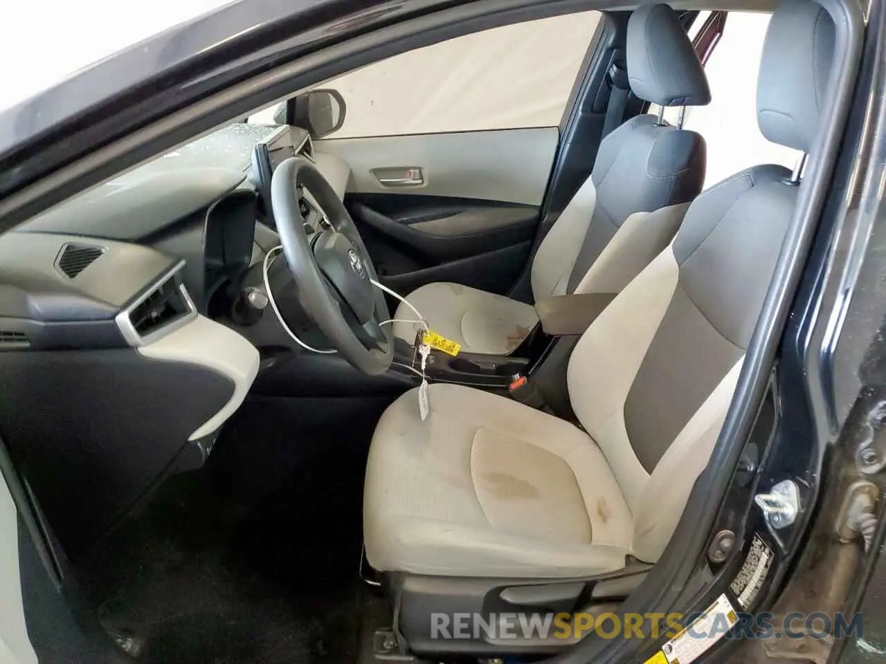 7 Photograph of a damaged car JTDDPRAE8LJ022760 TOYOTA COROLLA 2020