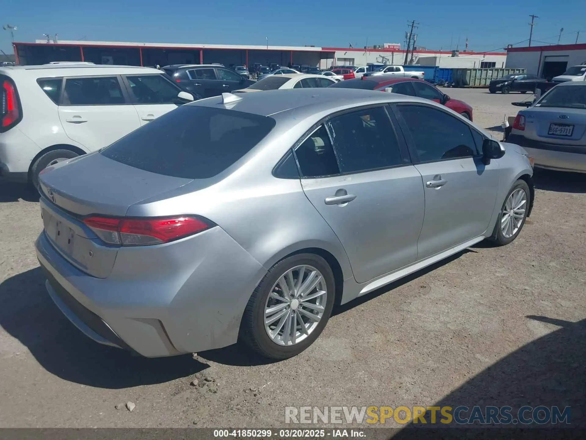4 Фотография поврежденного автомобиля JTDDPRAE9LJ068792 TOYOTA COROLLA 2020