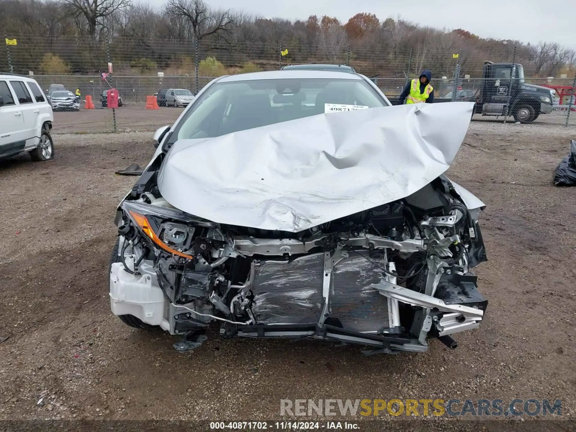 12 Photograph of a damaged car JTDDPRAEXLJ065299 TOYOTA COROLLA 2020