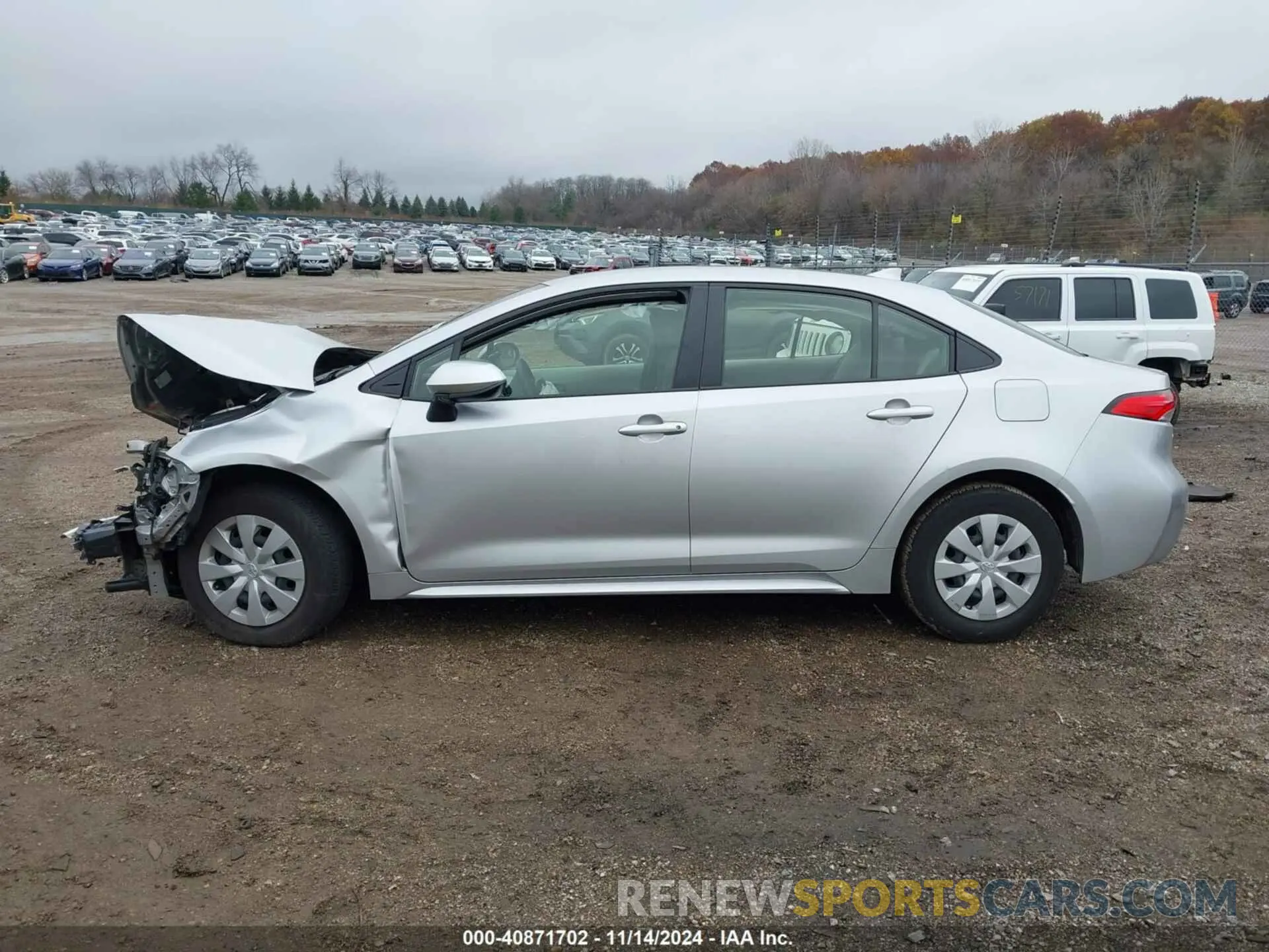 14 Photograph of a damaged car JTDDPRAEXLJ065299 TOYOTA COROLLA 2020