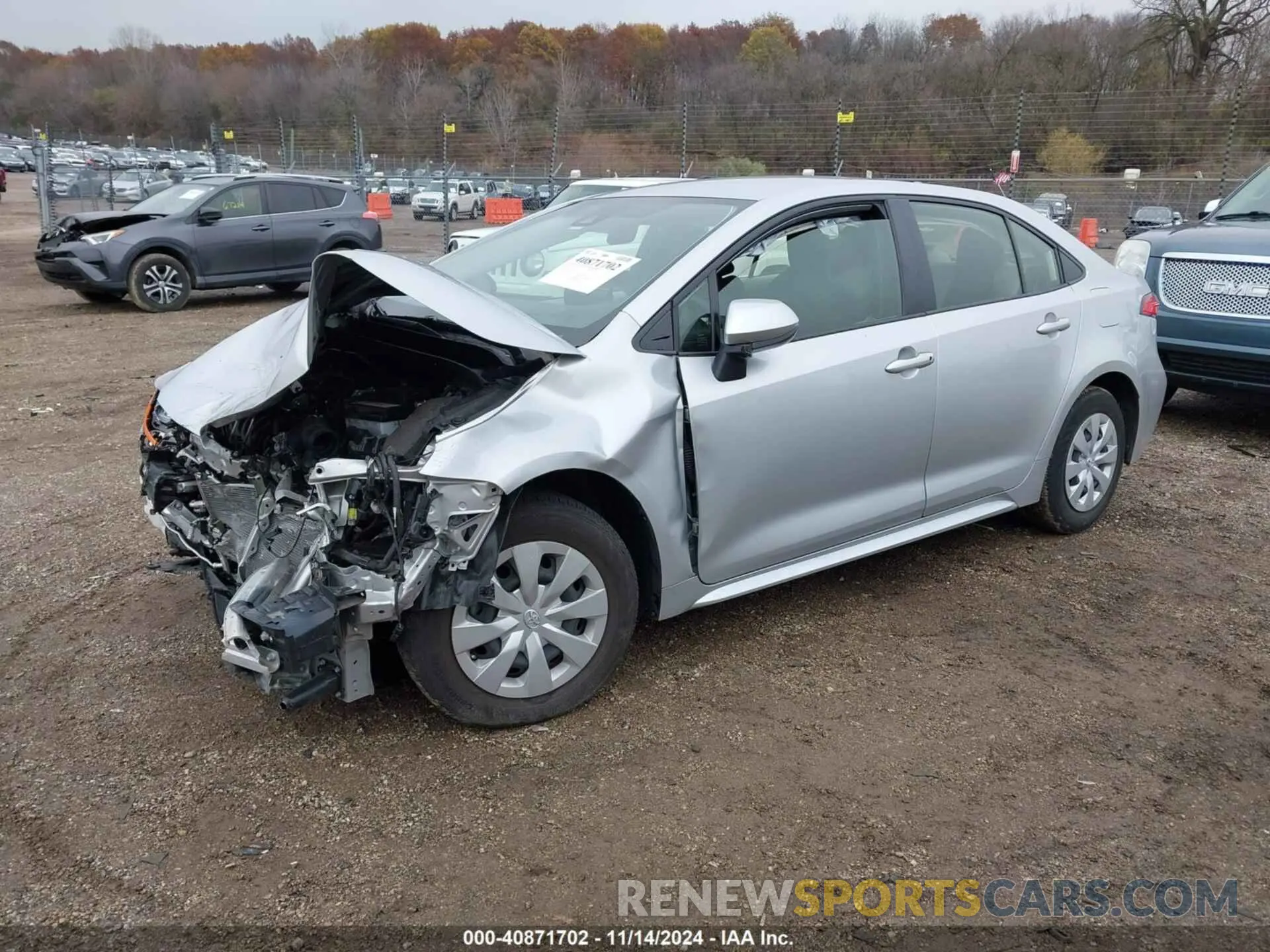 2 Photograph of a damaged car JTDDPRAEXLJ065299 TOYOTA COROLLA 2020