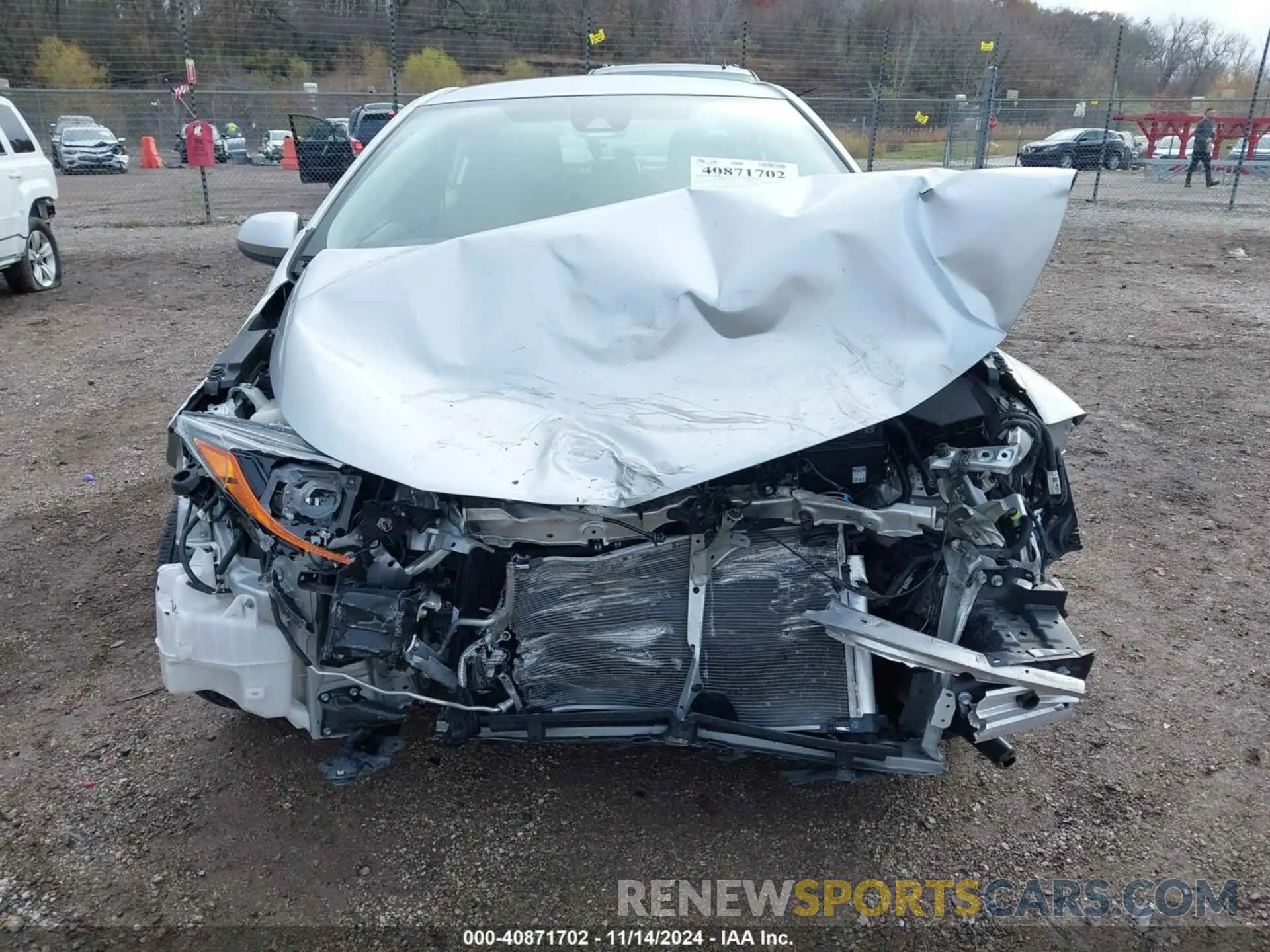 6 Photograph of a damaged car JTDDPRAEXLJ065299 TOYOTA COROLLA 2020