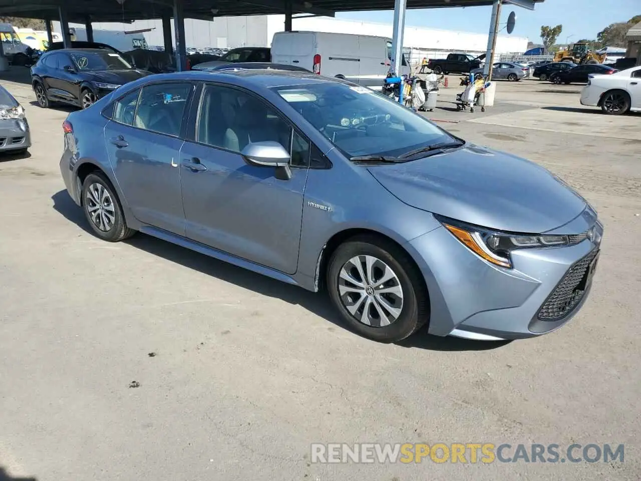 4 Photograph of a damaged car JTDEBRBE0LJ001080 TOYOTA COROLLA 2020