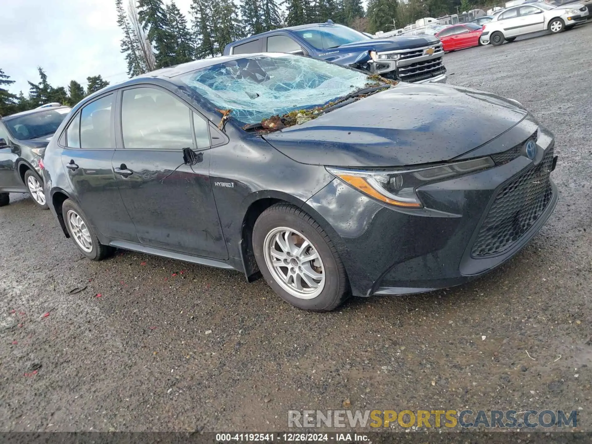 1 Фотография поврежденного автомобиля JTDEBRBE0LJ012466 TOYOTA COROLLA 2020