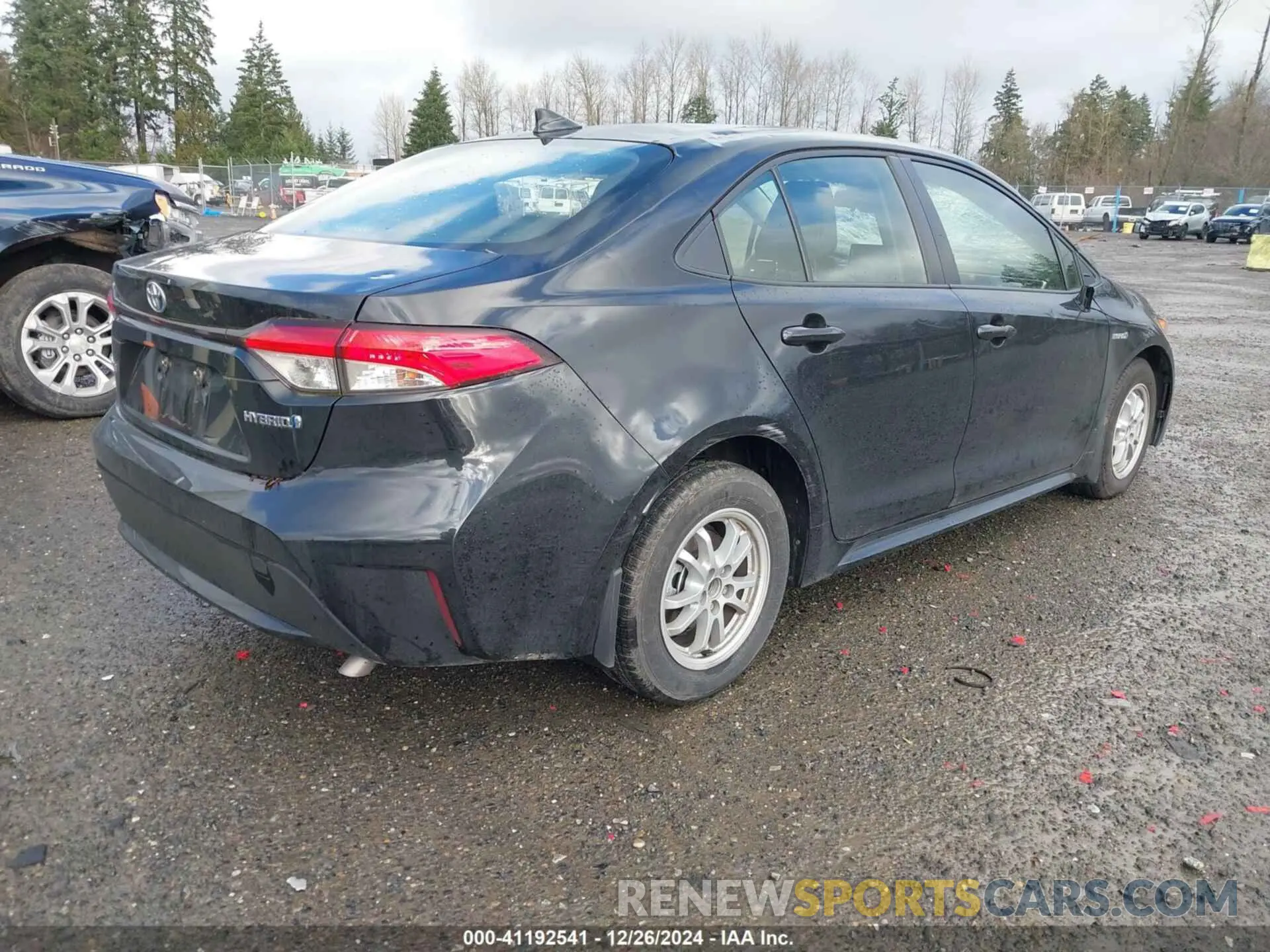 4 Фотография поврежденного автомобиля JTDEBRBE0LJ012466 TOYOTA COROLLA 2020