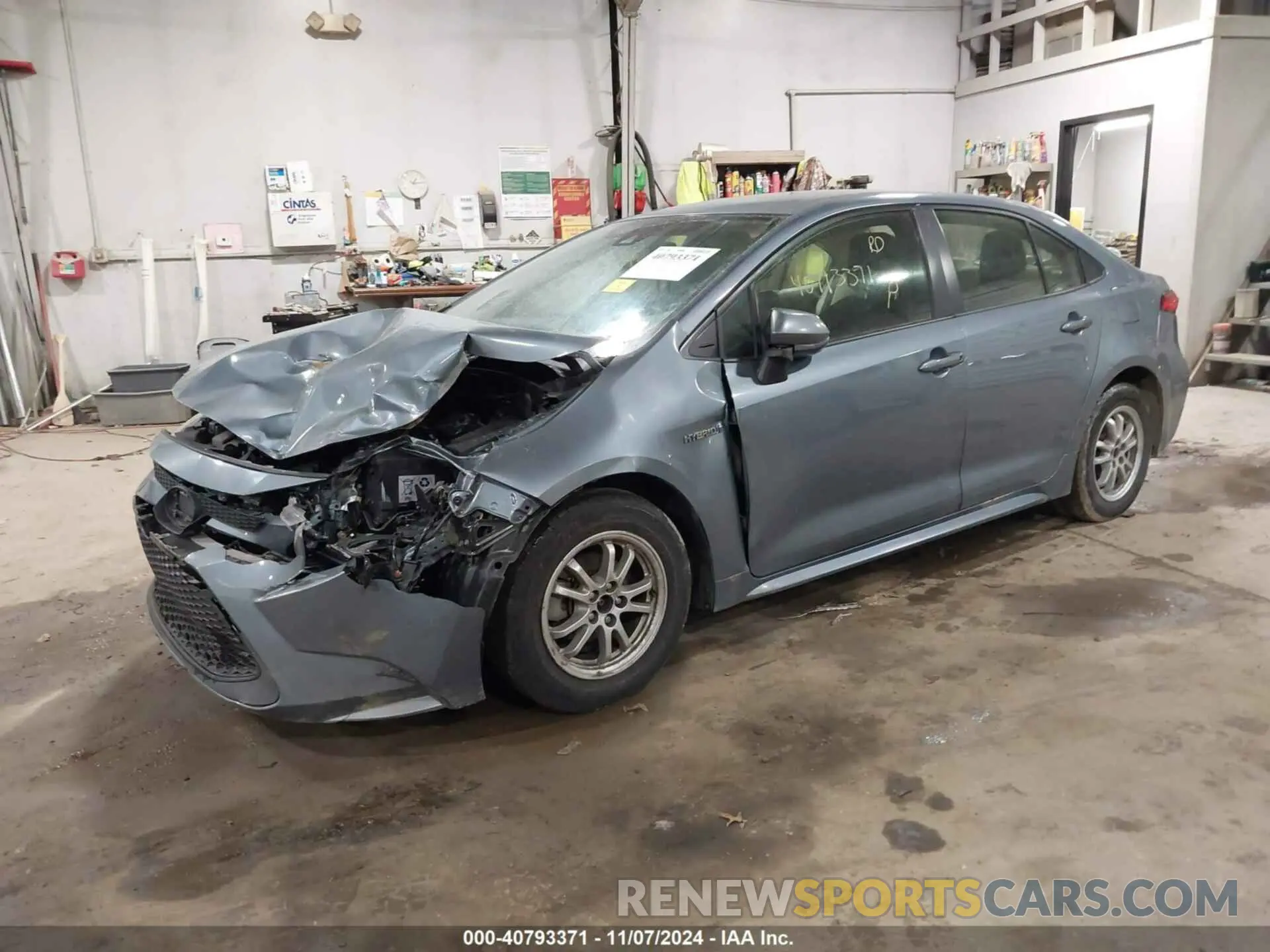 2 Фотография поврежденного автомобиля JTDEBRBE0LJ026366 TOYOTA COROLLA 2020
