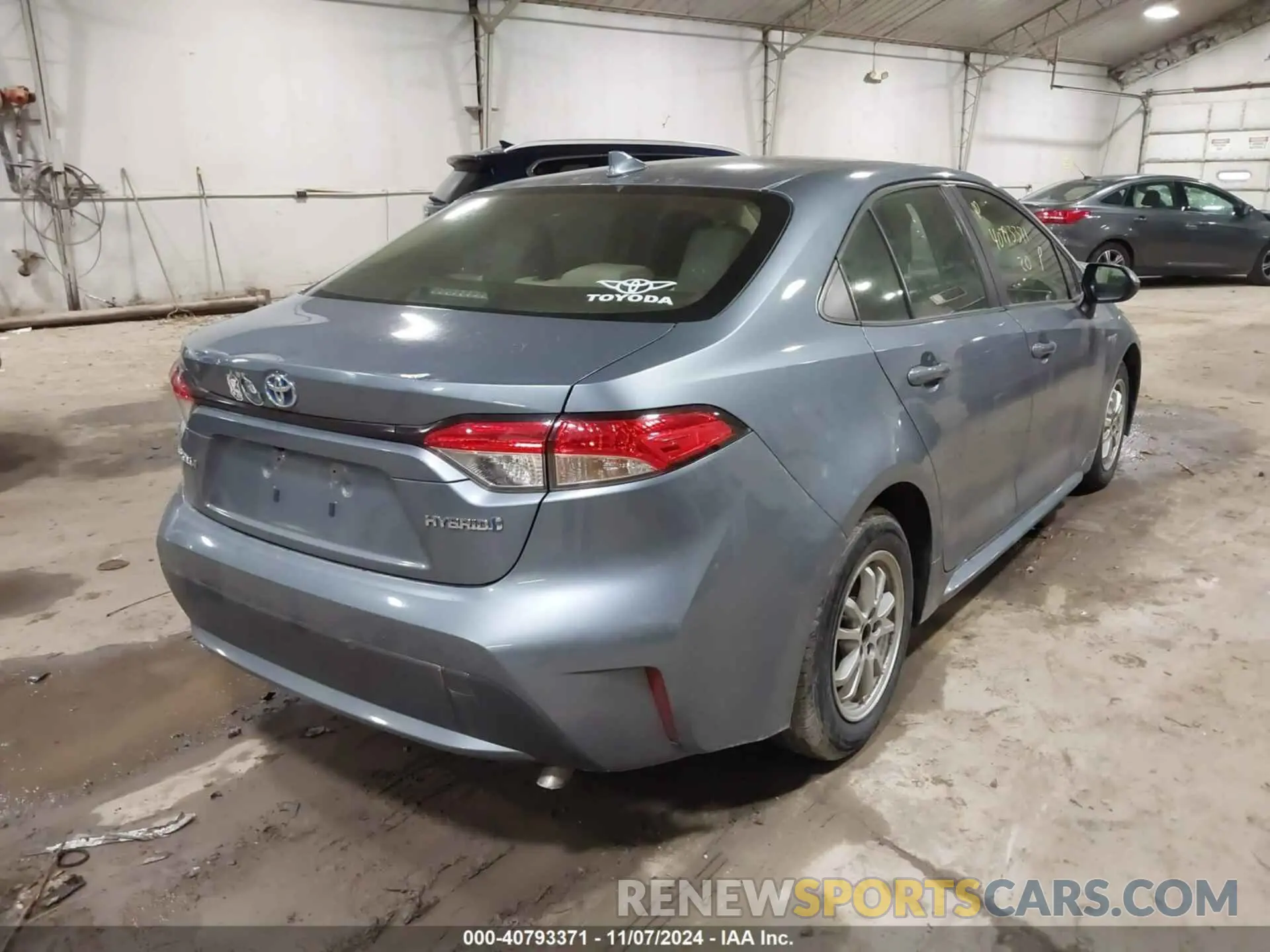 4 Фотография поврежденного автомобиля JTDEBRBE0LJ026366 TOYOTA COROLLA 2020