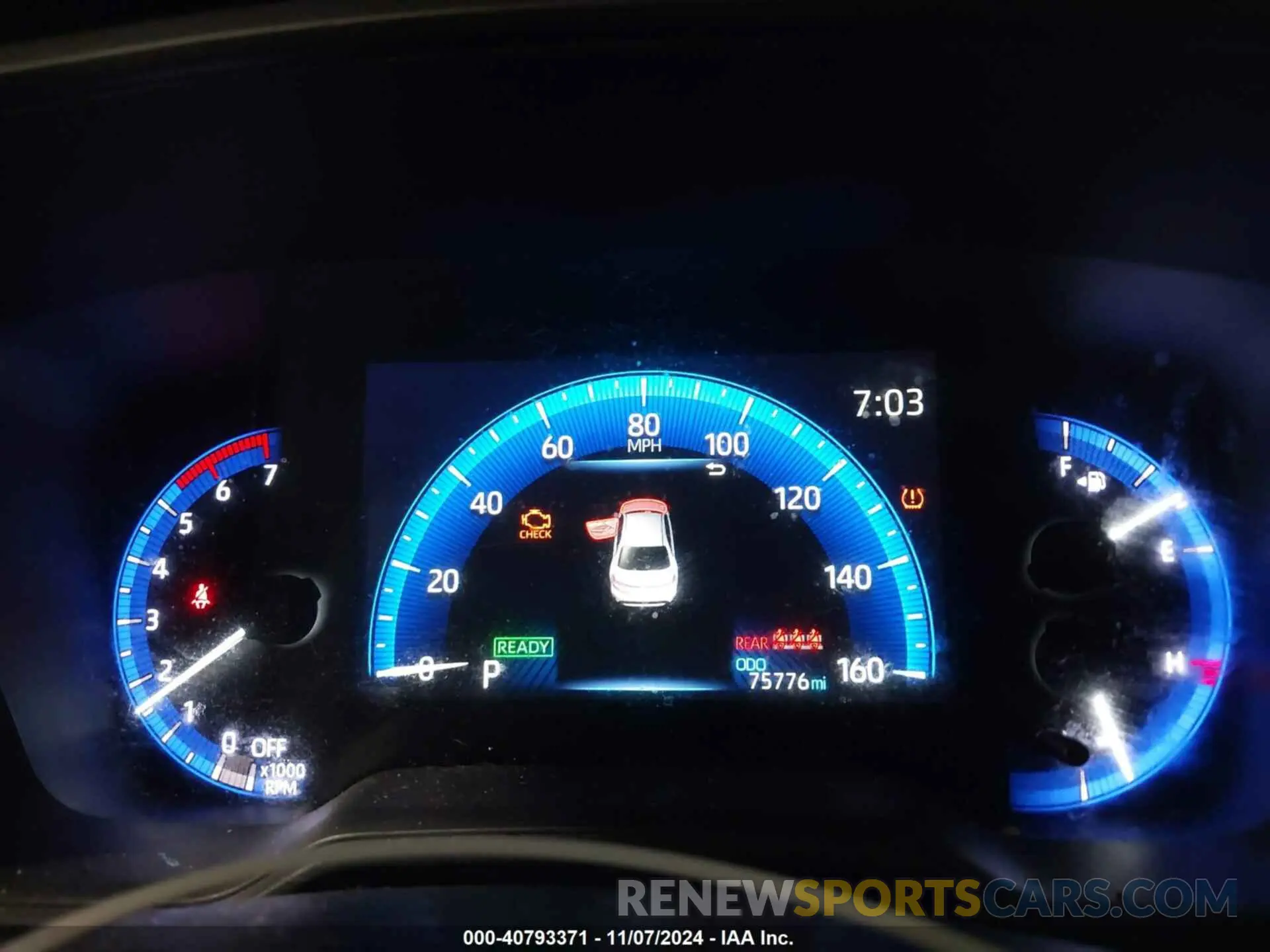 7 Фотография поврежденного автомобиля JTDEBRBE0LJ026366 TOYOTA COROLLA 2020