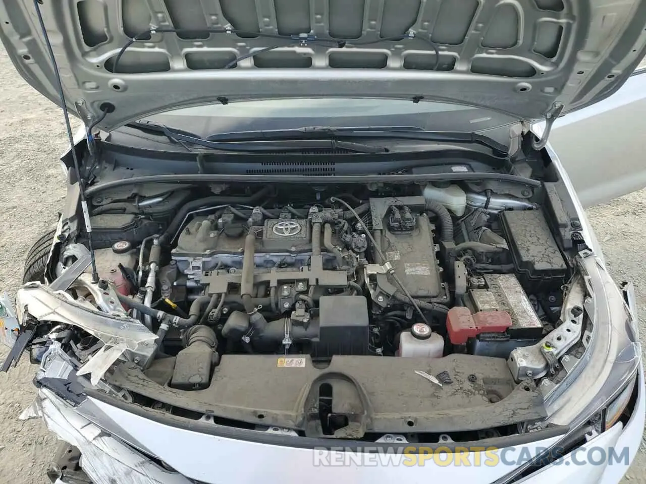 11 Фотография поврежденного автомобиля JTDEBRBE0LJ027047 TOYOTA COROLLA 2020