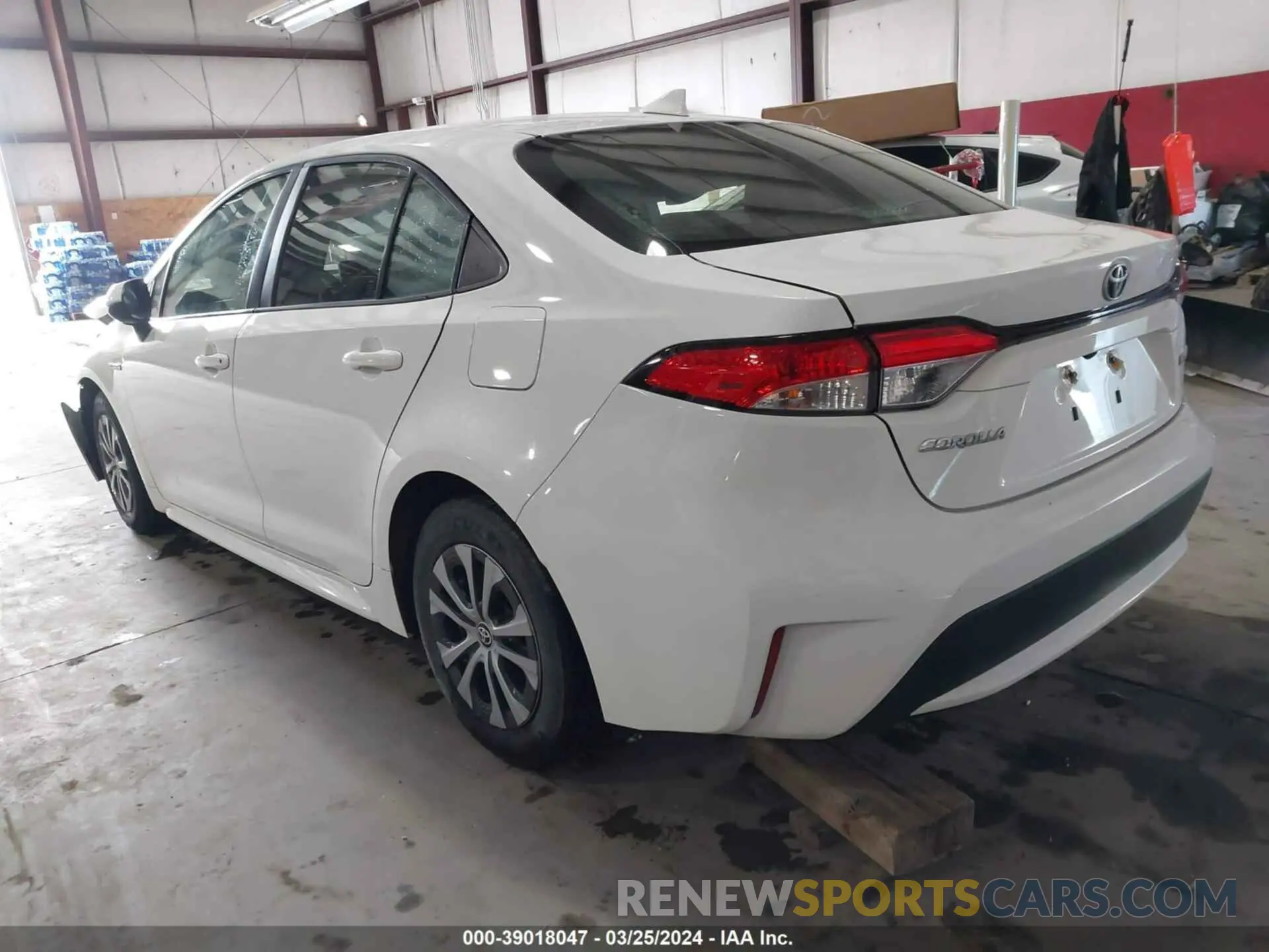 3 Photograph of a damaged car JTDEBRBE1LJ002884 TOYOTA COROLLA 2020