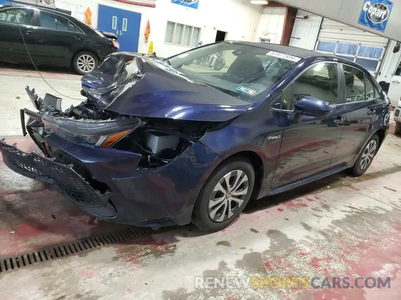 1 Photograph of a damaged car JTDEBRBE1LJ029938 TOYOTA COROLLA 2020