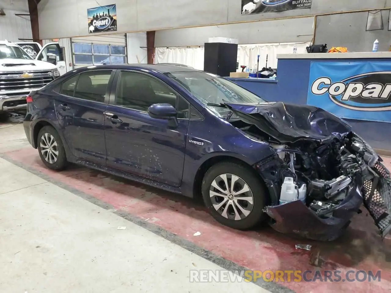 4 Photograph of a damaged car JTDEBRBE1LJ029938 TOYOTA COROLLA 2020