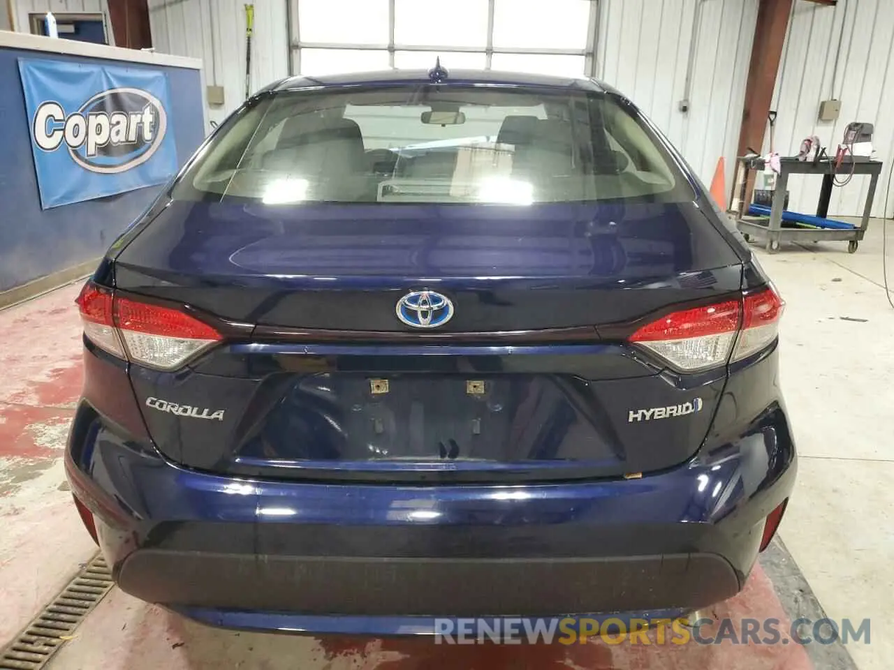6 Photograph of a damaged car JTDEBRBE1LJ029938 TOYOTA COROLLA 2020
