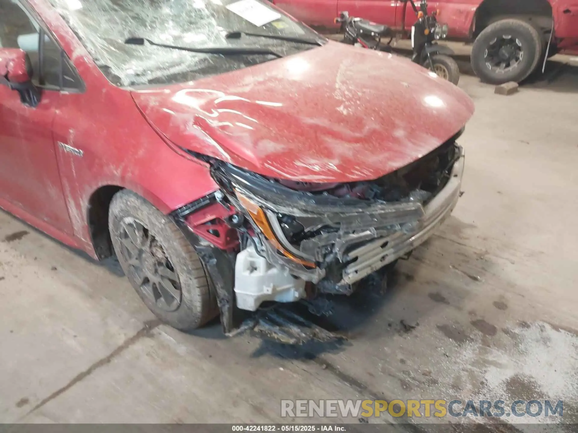 15 Photograph of a damaged car JTDEBRBE2LJ006071 TOYOTA COROLLA 2020