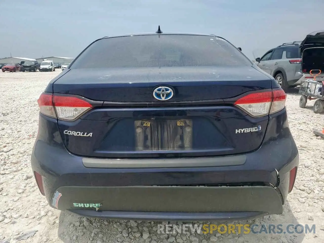 6 Фотография поврежденного автомобиля JTDEBRBE2LJ023758 TOYOTA COROLLA 2020