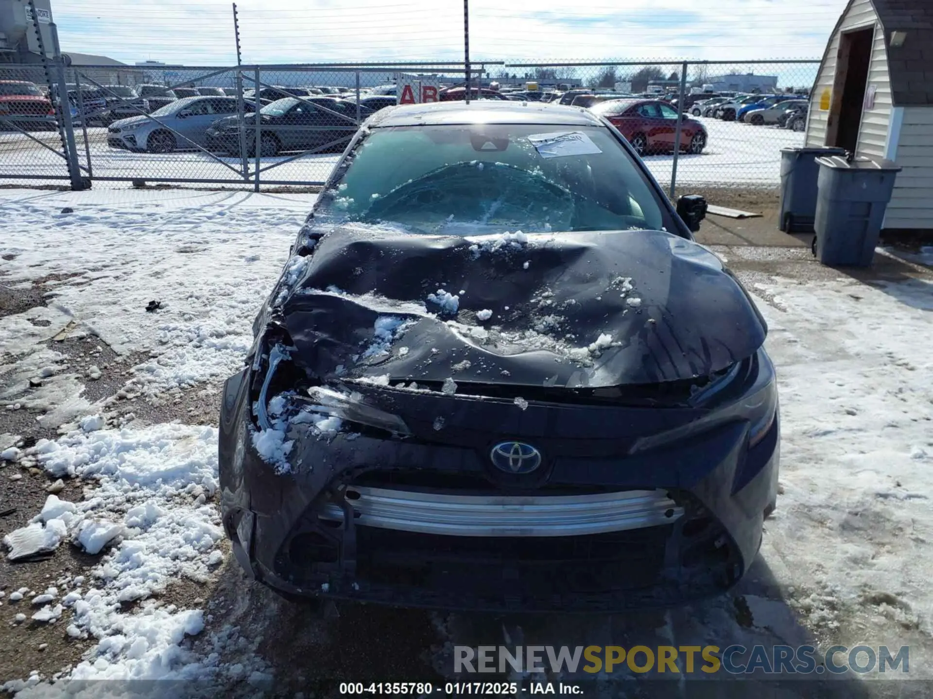 12 Photograph of a damaged car JTDEBRBE3LJ005687 TOYOTA COROLLA 2020