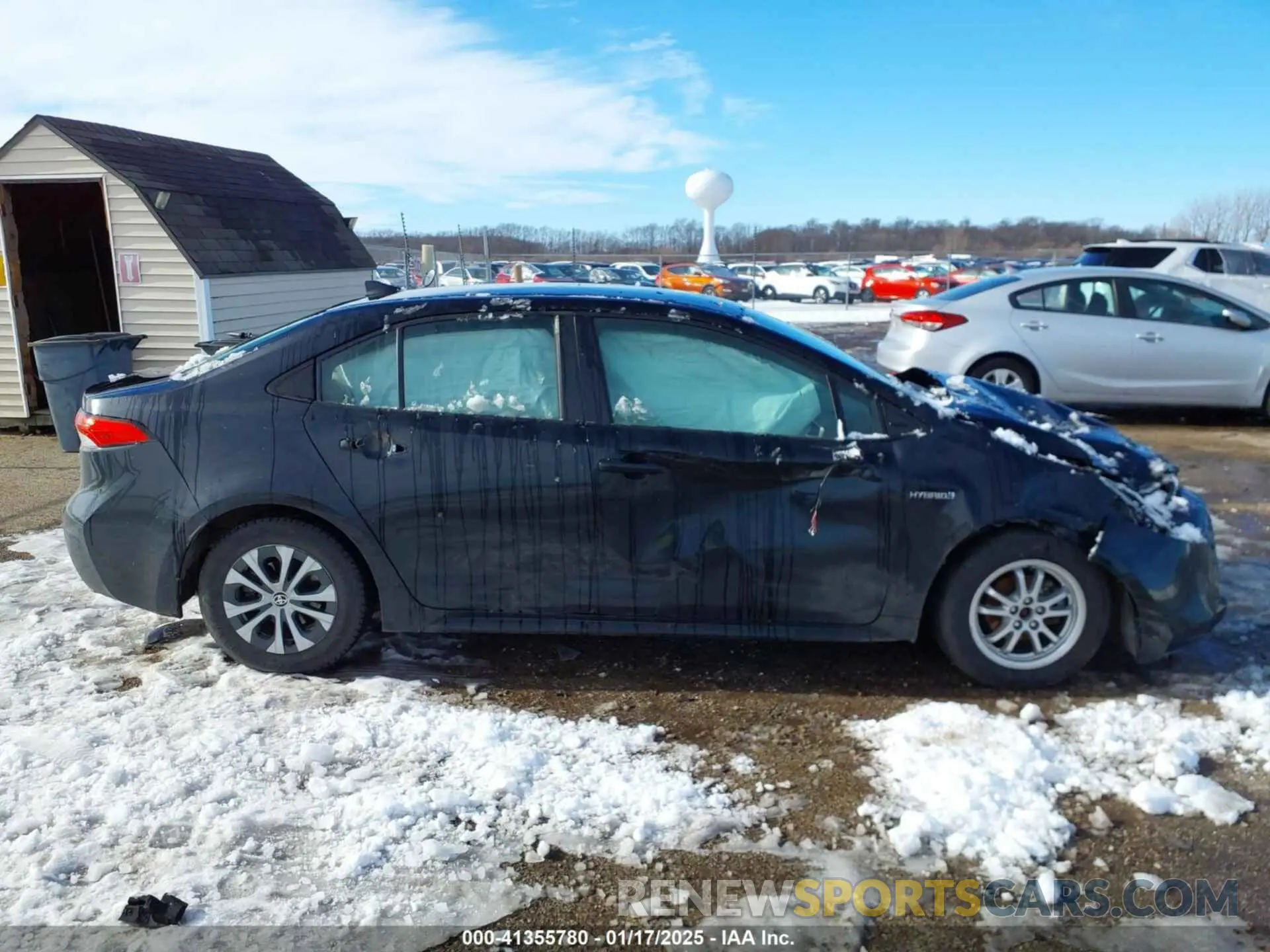 13 Photograph of a damaged car JTDEBRBE3LJ005687 TOYOTA COROLLA 2020