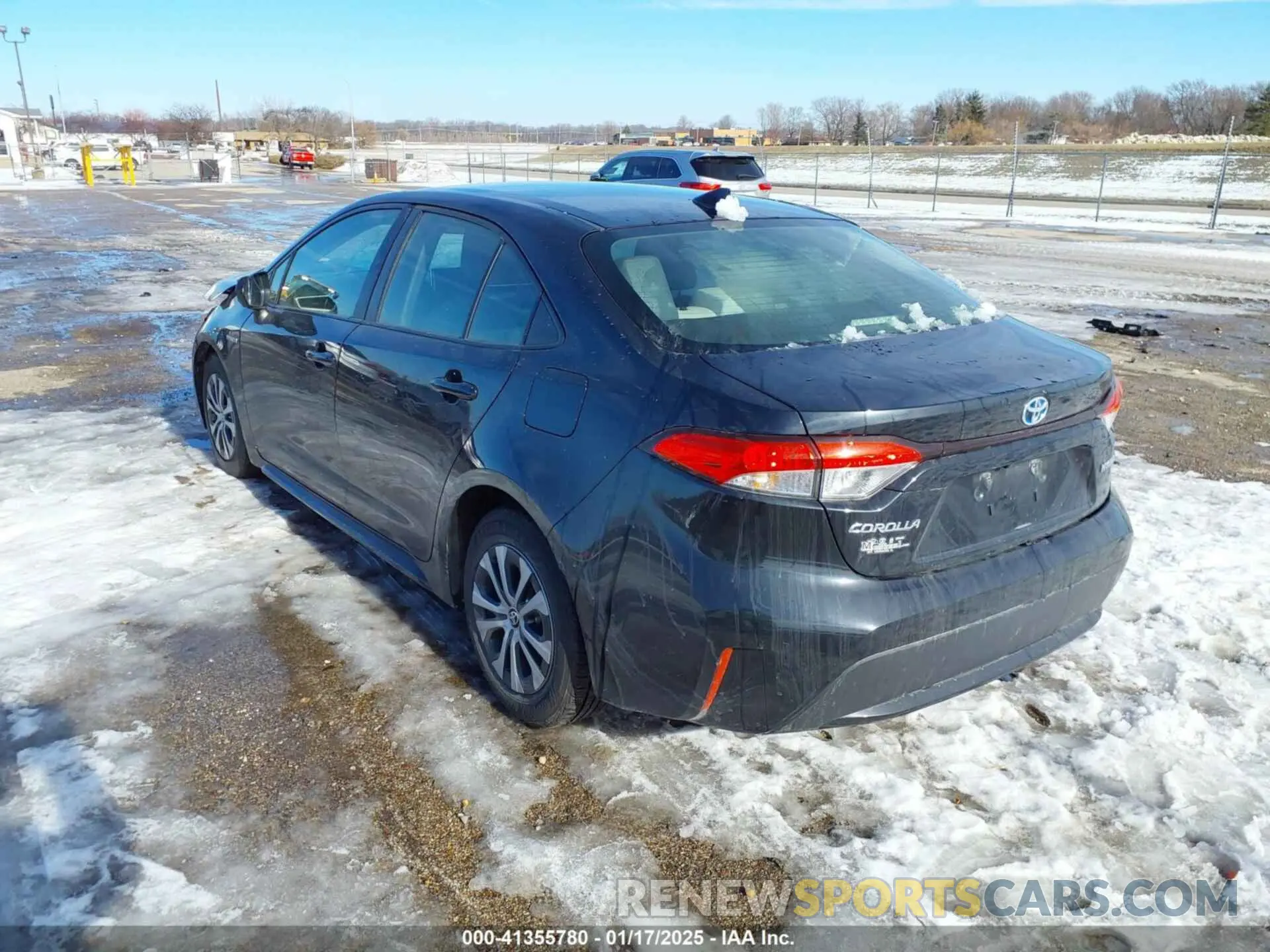 3 Photograph of a damaged car JTDEBRBE3LJ005687 TOYOTA COROLLA 2020