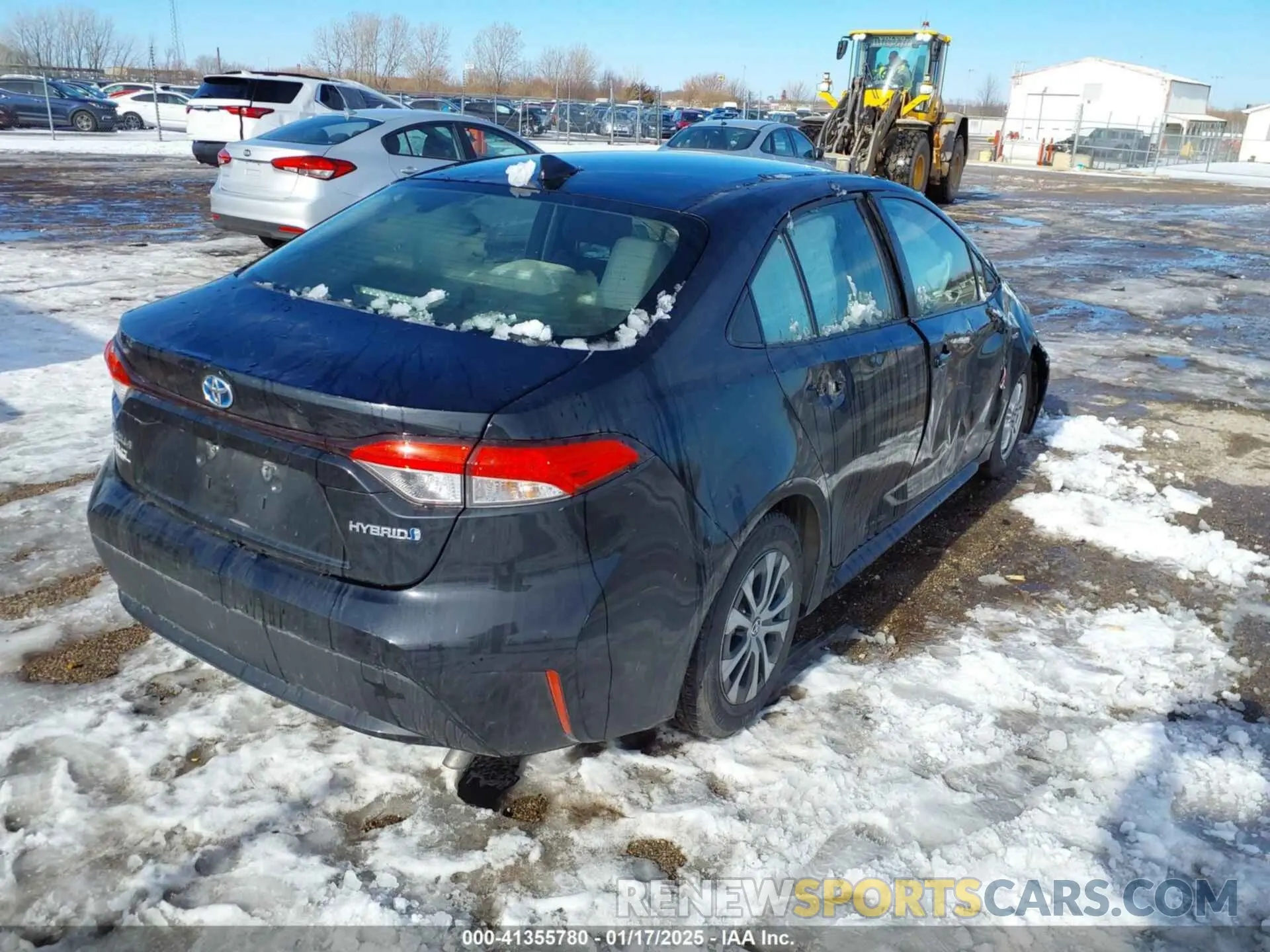 4 Photograph of a damaged car JTDEBRBE3LJ005687 TOYOTA COROLLA 2020