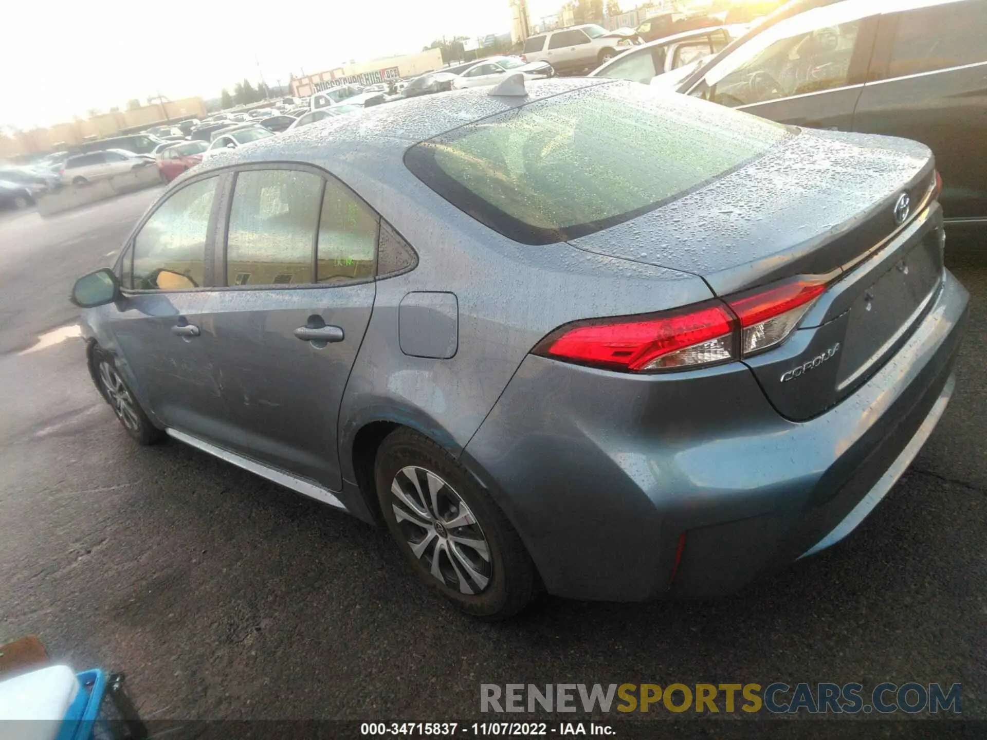 3 Photograph of a damaged car JTDEBRBE3LJ014258 TOYOTA COROLLA 2020