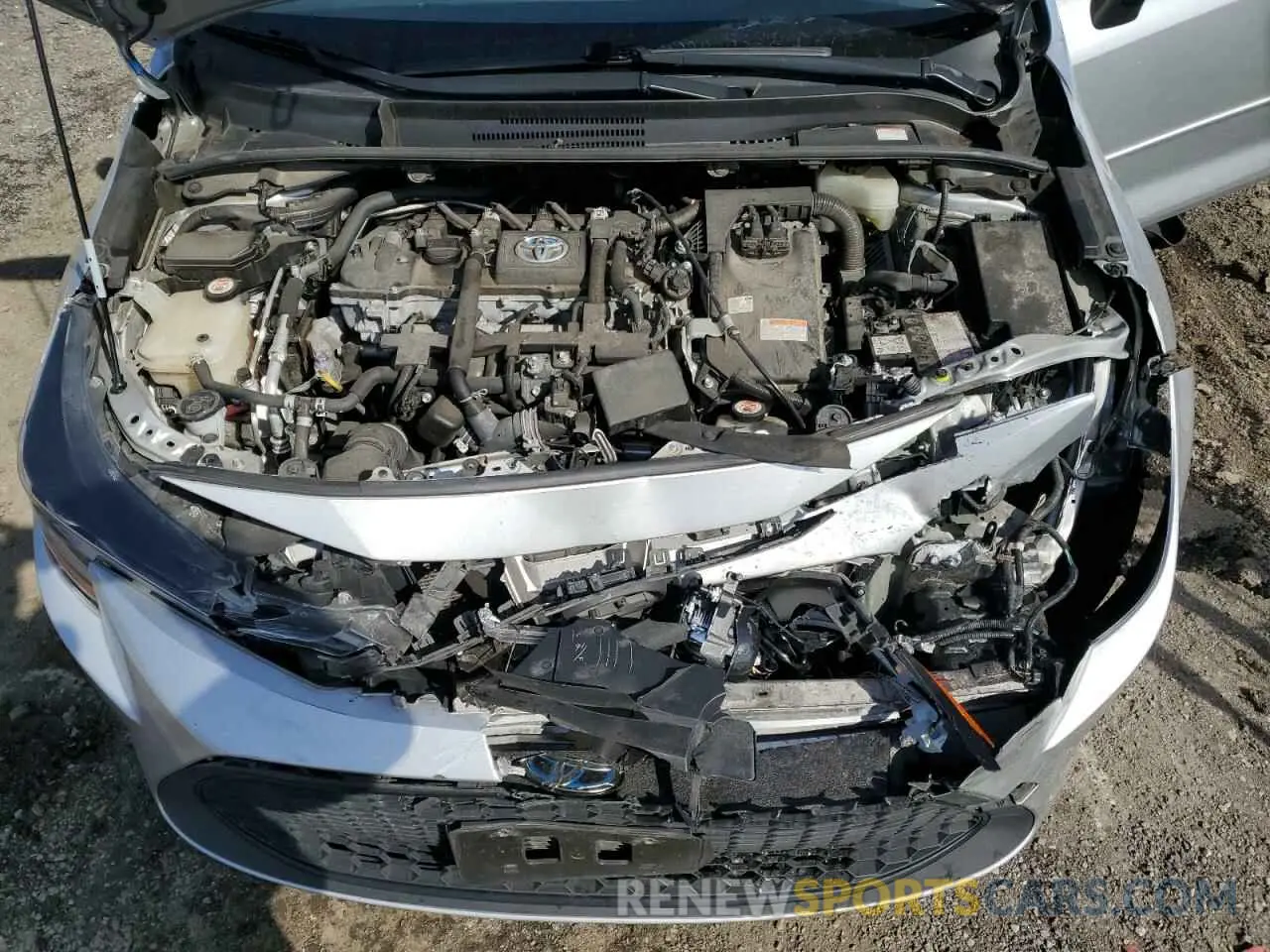 13 Photograph of a damaged car JTDEBRBE4LJ007061 TOYOTA COROLLA 2020