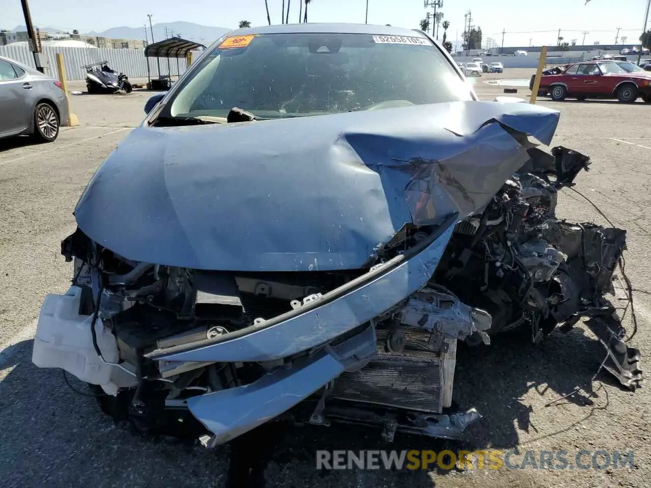 5 Photograph of a damaged car JTDEBRBE4LJ008601 TOYOTA COROLLA 2020