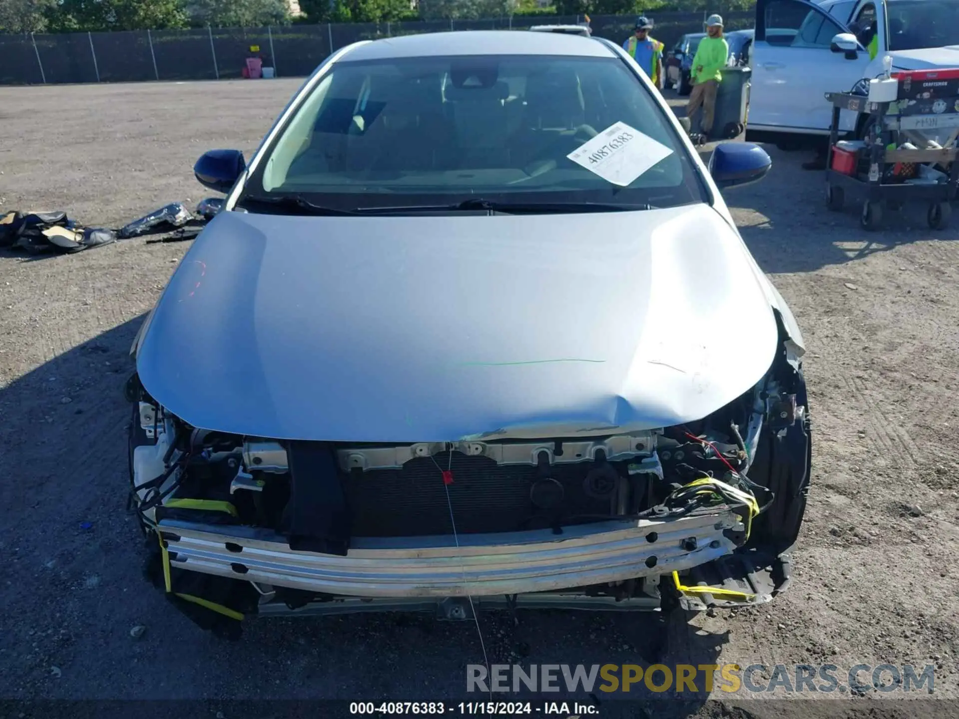 13 Photograph of a damaged car JTDEBRBE4LJ010767 TOYOTA COROLLA 2020