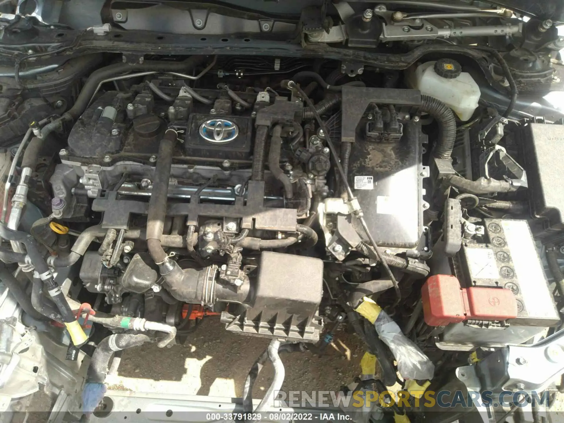 10 Фотография поврежденного автомобиля JTDEBRBE4LJ021803 TOYOTA COROLLA 2020