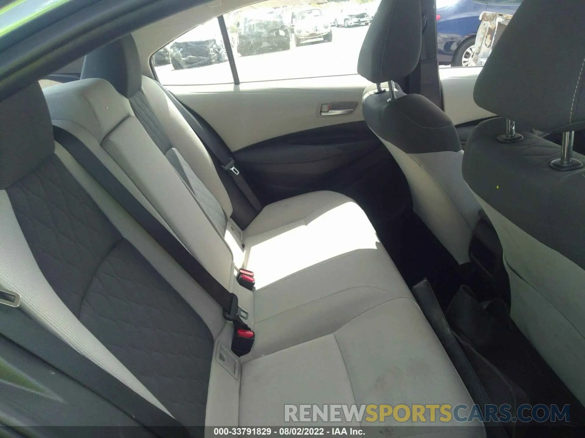 8 Фотография поврежденного автомобиля JTDEBRBE4LJ021803 TOYOTA COROLLA 2020