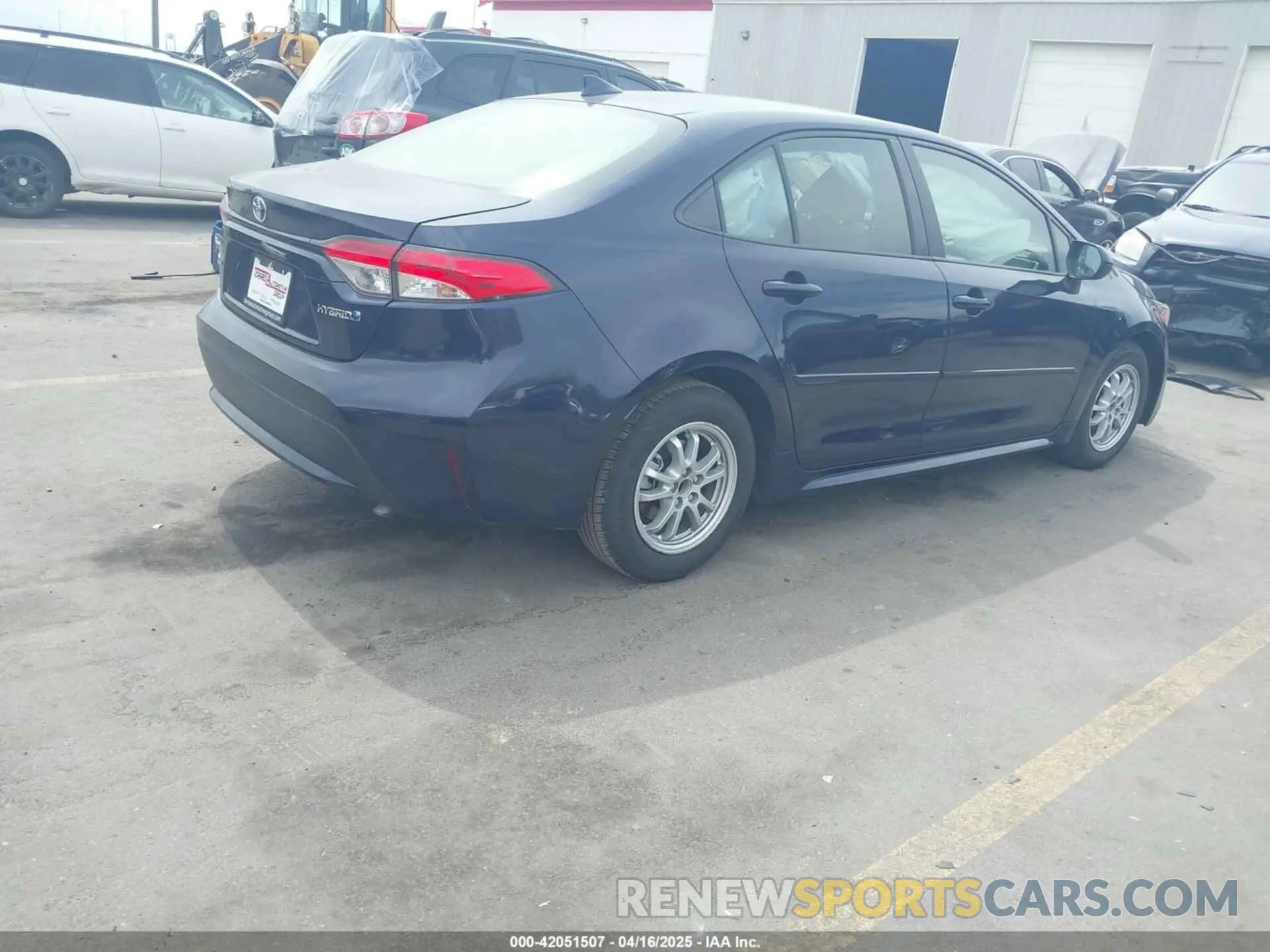 4 Photograph of a damaged car JTDEBRBE4LJ030081 TOYOTA COROLLA 2020