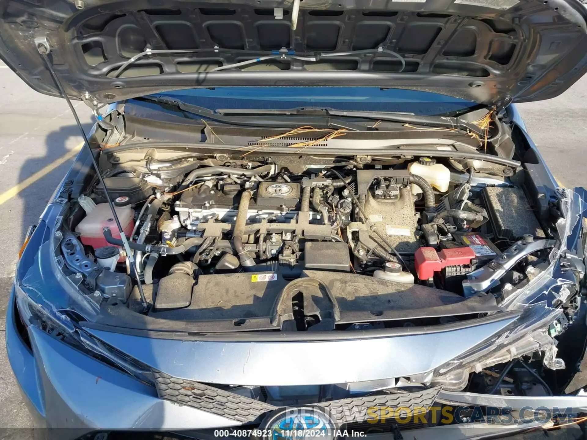 10 Фотография поврежденного автомобиля JTDEBRBE6LJ015274 TOYOTA COROLLA 2020