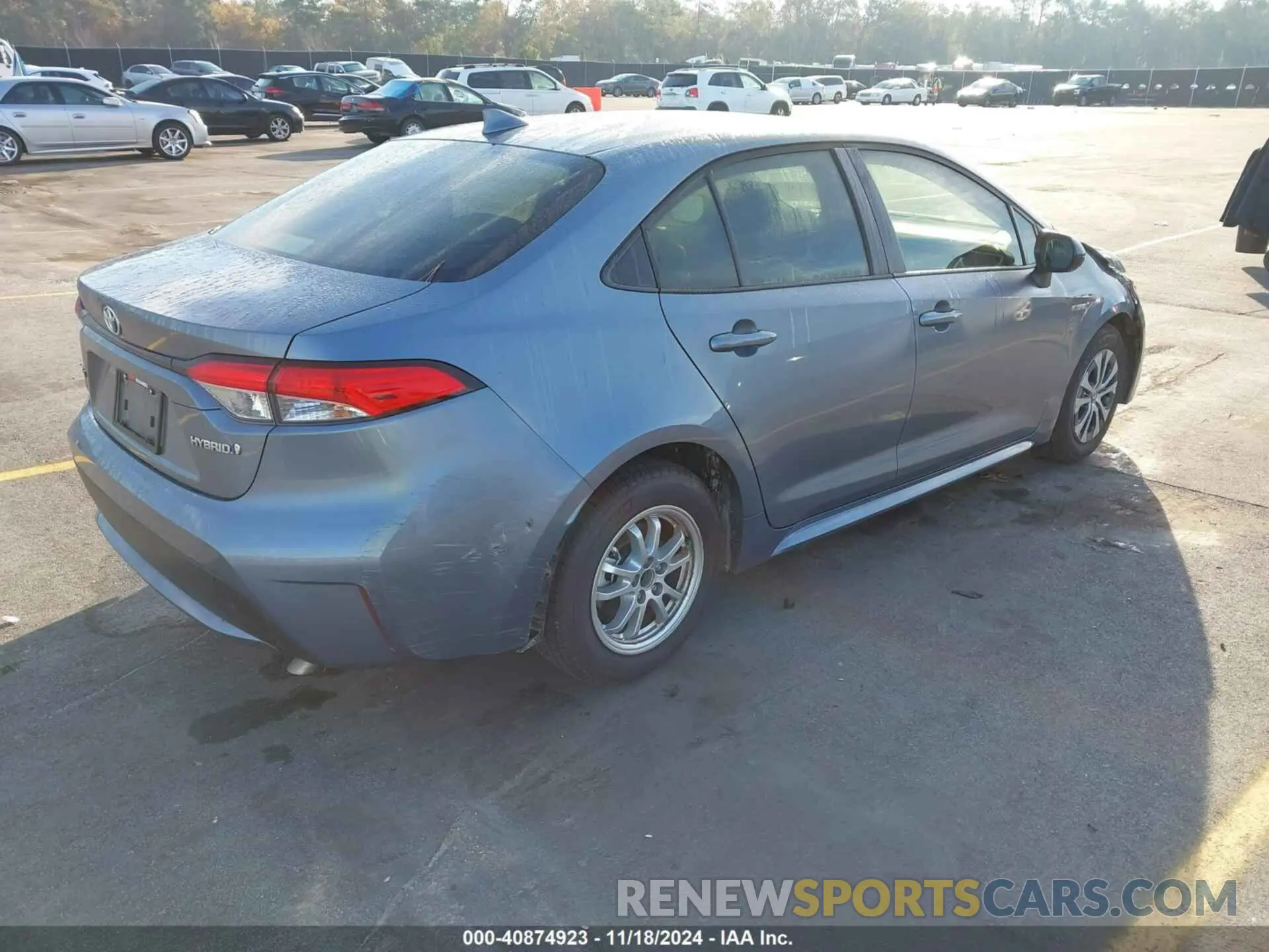 4 Фотография поврежденного автомобиля JTDEBRBE6LJ015274 TOYOTA COROLLA 2020