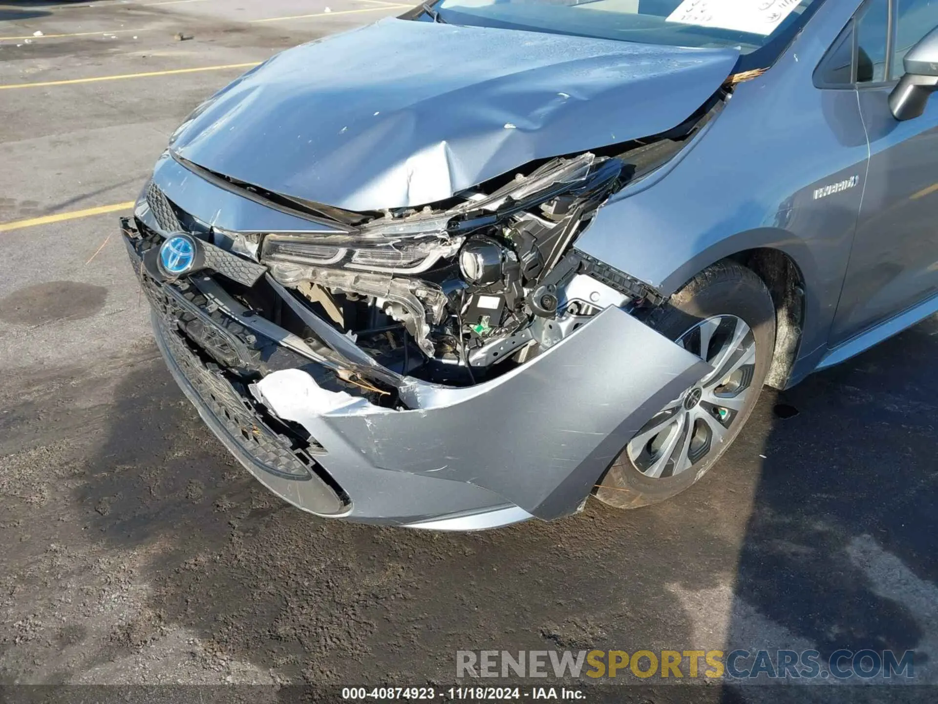 6 Фотография поврежденного автомобиля JTDEBRBE6LJ015274 TOYOTA COROLLA 2020