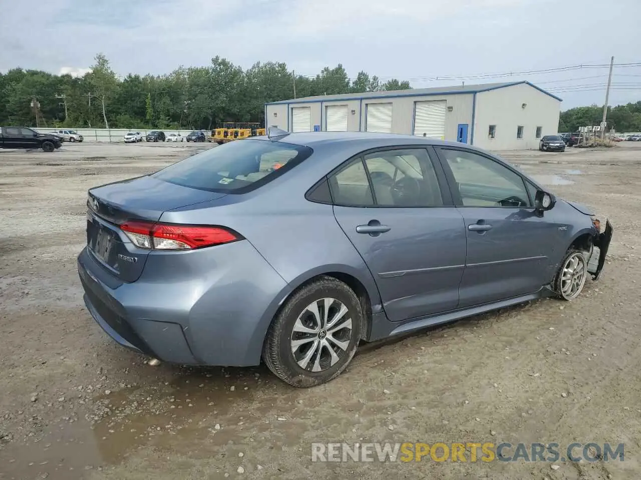 3 Photograph of a damaged car JTDEBRBE7LJ010262 TOYOTA COROLLA 2020