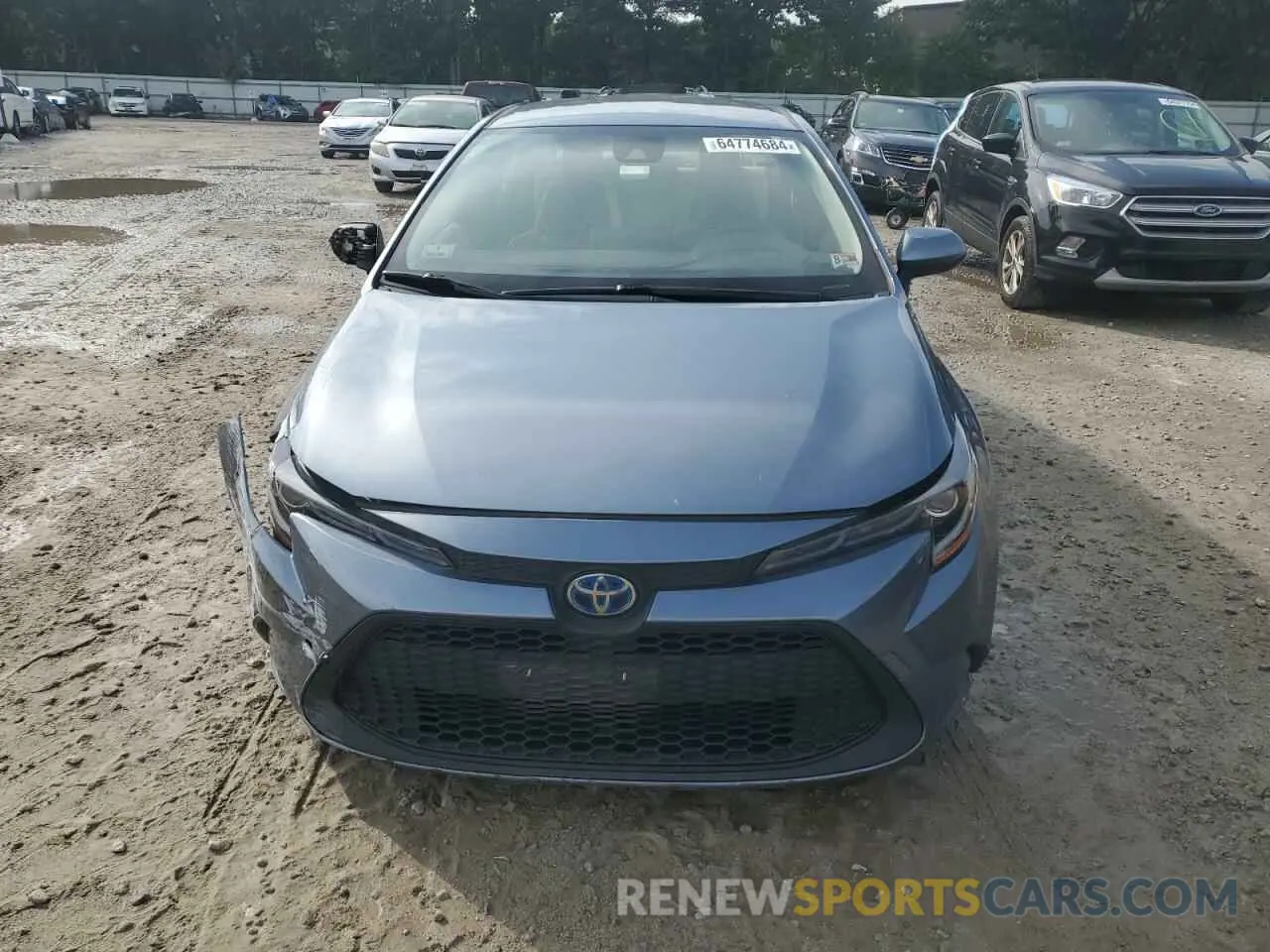 5 Photograph of a damaged car JTDEBRBE7LJ010262 TOYOTA COROLLA 2020