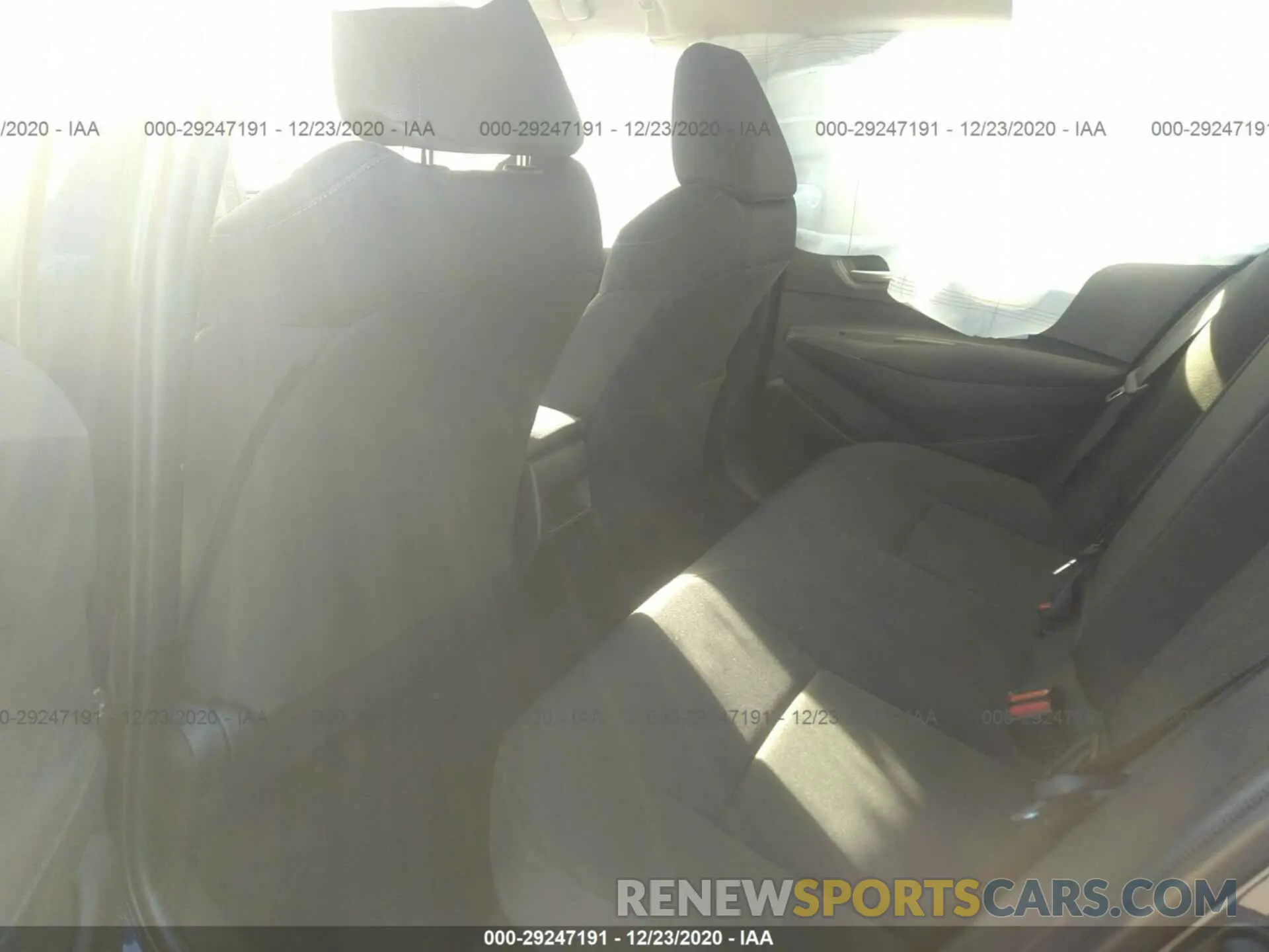 8 Photograph of a damaged car JTDEBRBE7LJ016854 TOYOTA COROLLA 2020