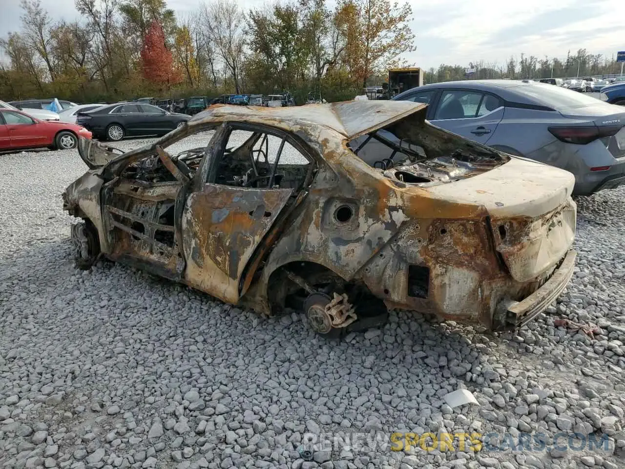 2 Фотография поврежденного автомобиля JTDEBRBE7LJ019592 TOYOTA COROLLA 2020